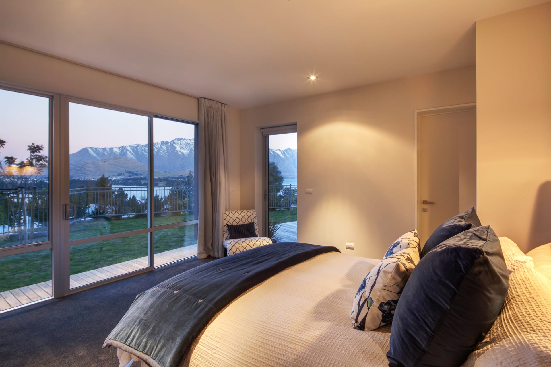 Bedroom 1 with beautiful views