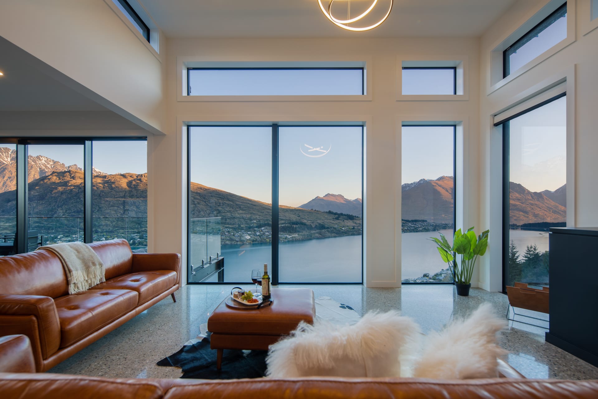 Relax and admire the views in this stunning lounge