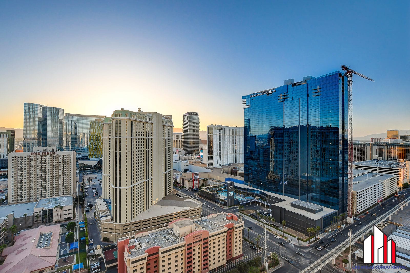 MGM Signature-28-705 F1 Track & Strip View Balcony — Las Vegas, NV — vacation rental