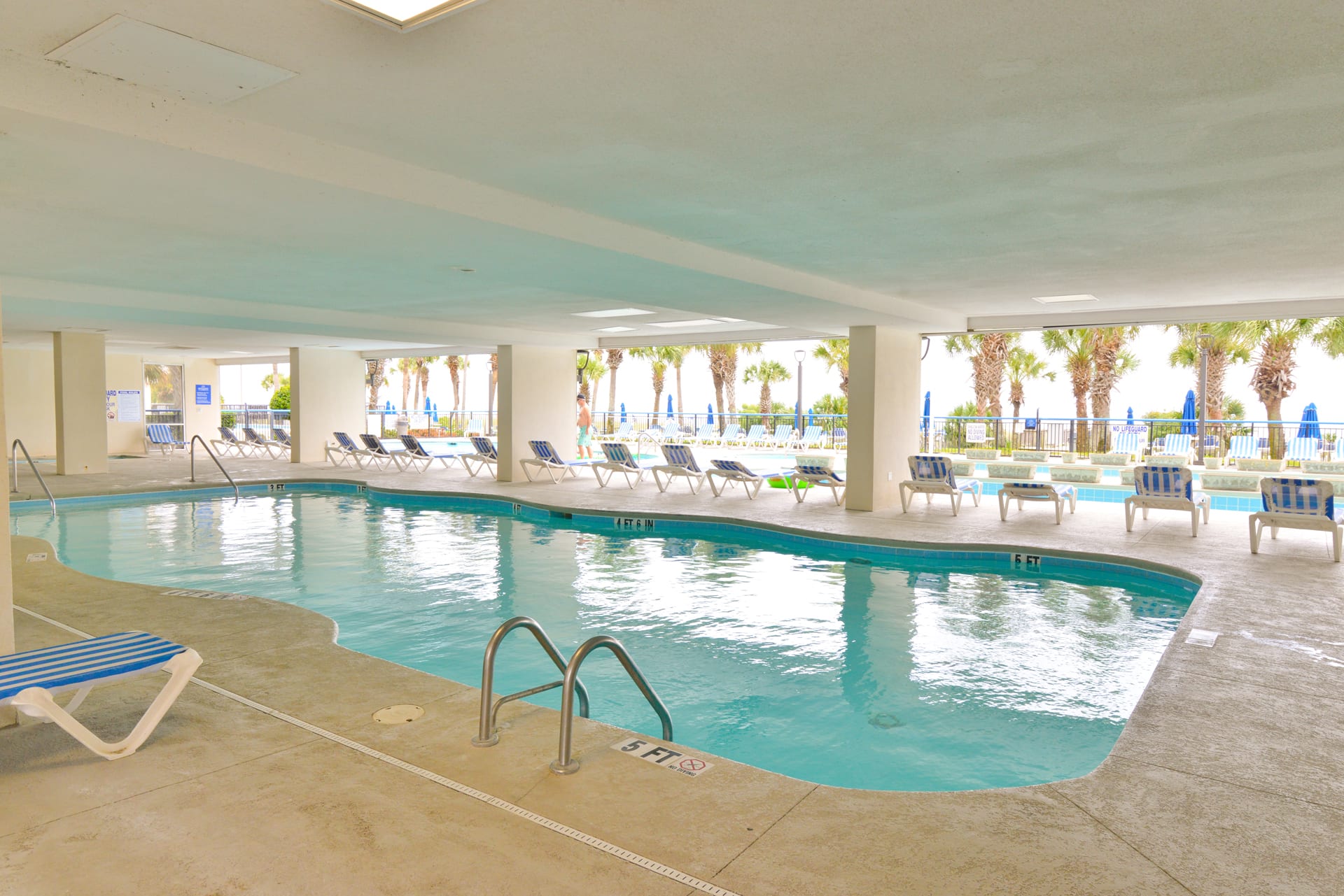 Oceanfront Suite Lazy River*Indoor & Outdoor Pools*Top Location