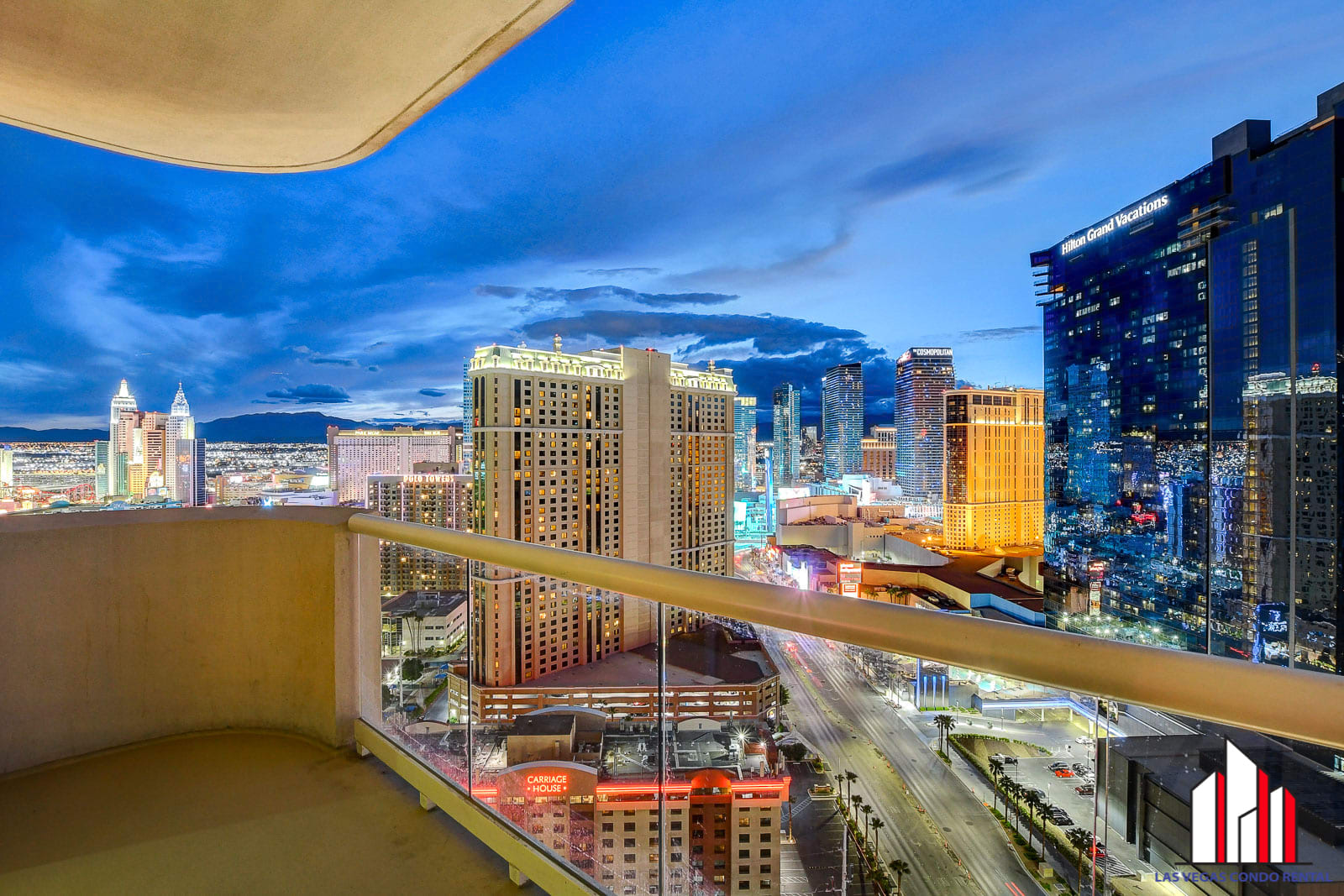 MGM Signature-27-805 F1 Track & Strip View Balcony — Las Vegas, NV — vacation rental