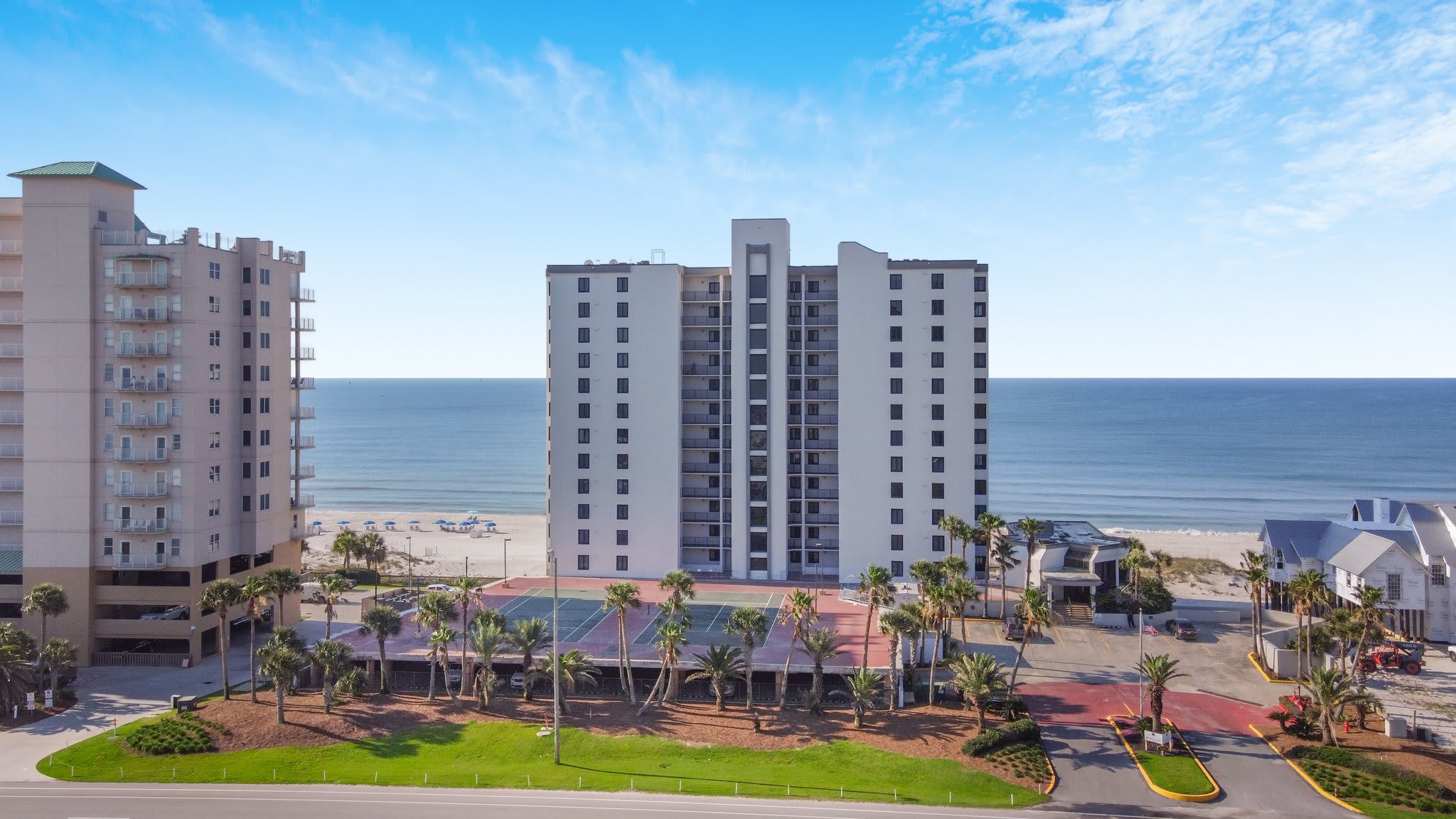 Large two bedroom condo overlooking the Gulf
