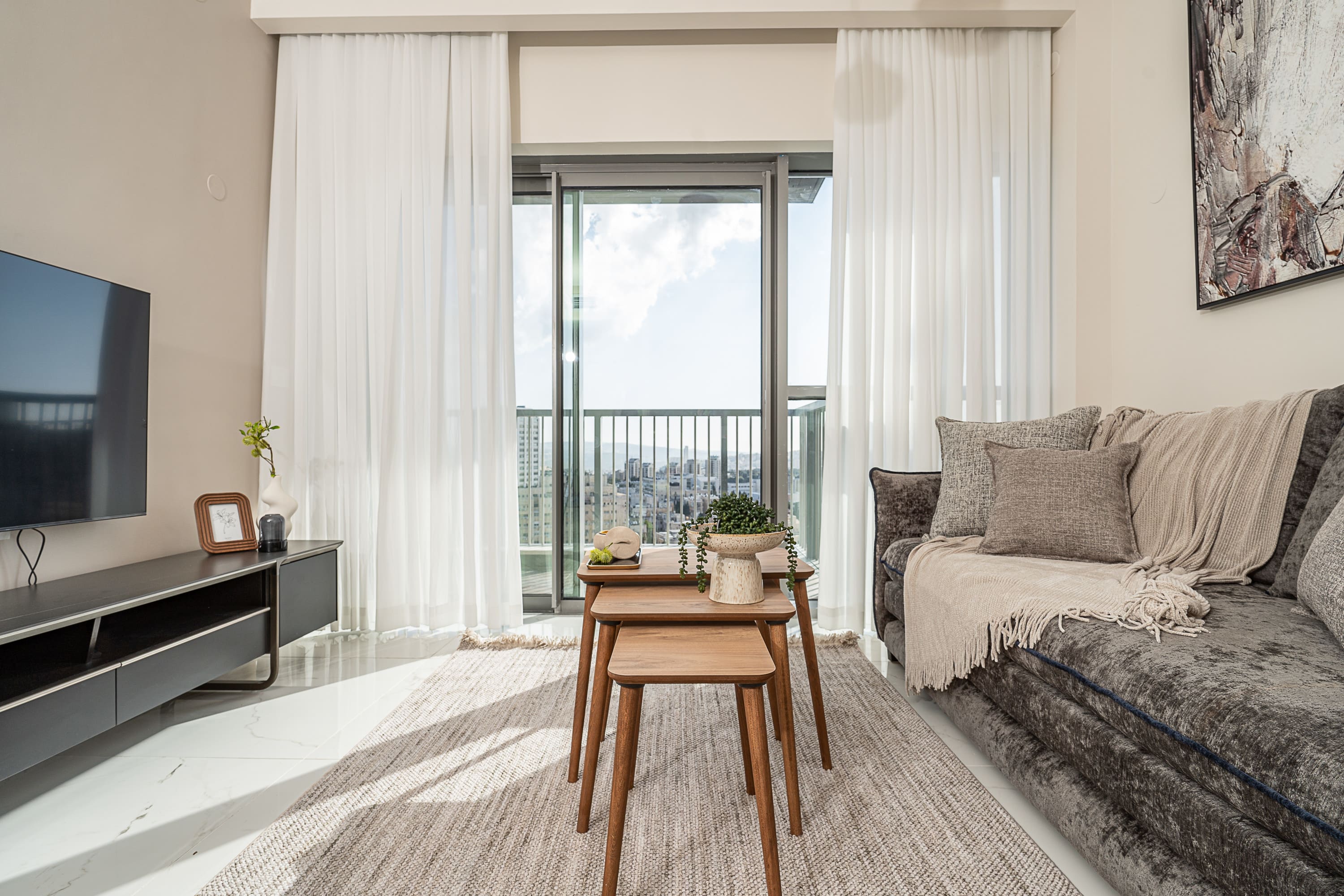 1 Bedroom Savyon View, High Floor City Views, Unit SW154 – Jerusalem photo 49