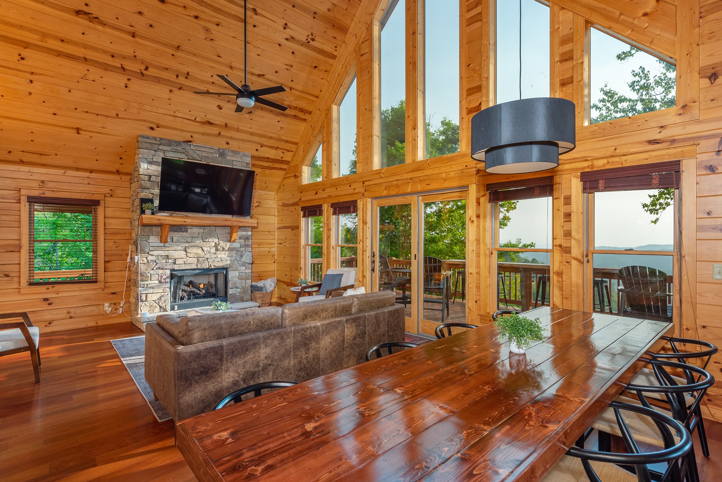 Open concept living/dining and kitchen so everyone is together!