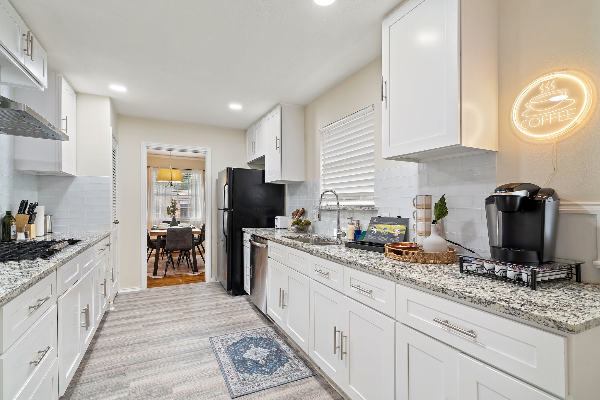 Fully Stocked Kitchen