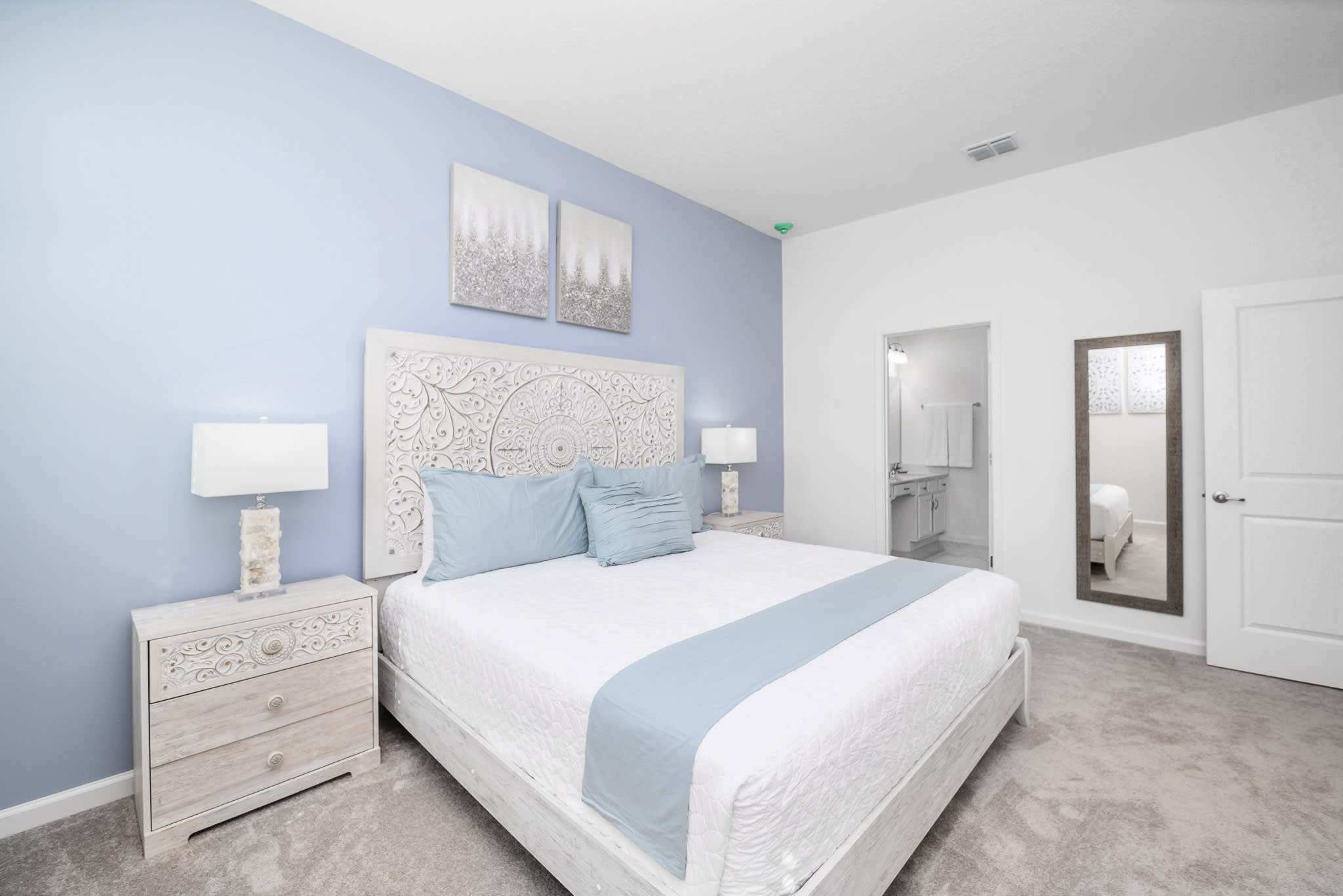 King Bedroom with Ensuite Bathroom