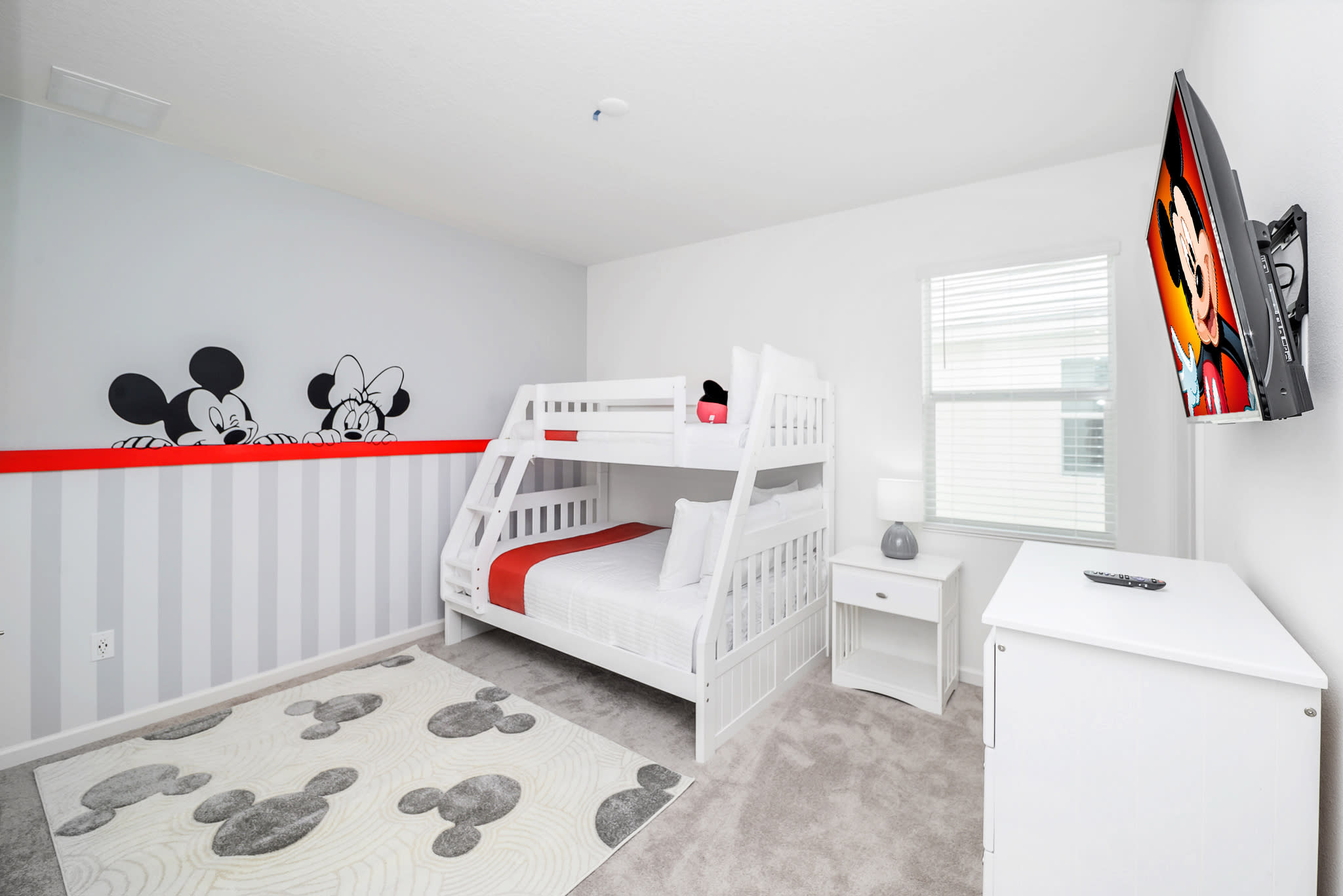 Mickey Mouse Themed Room