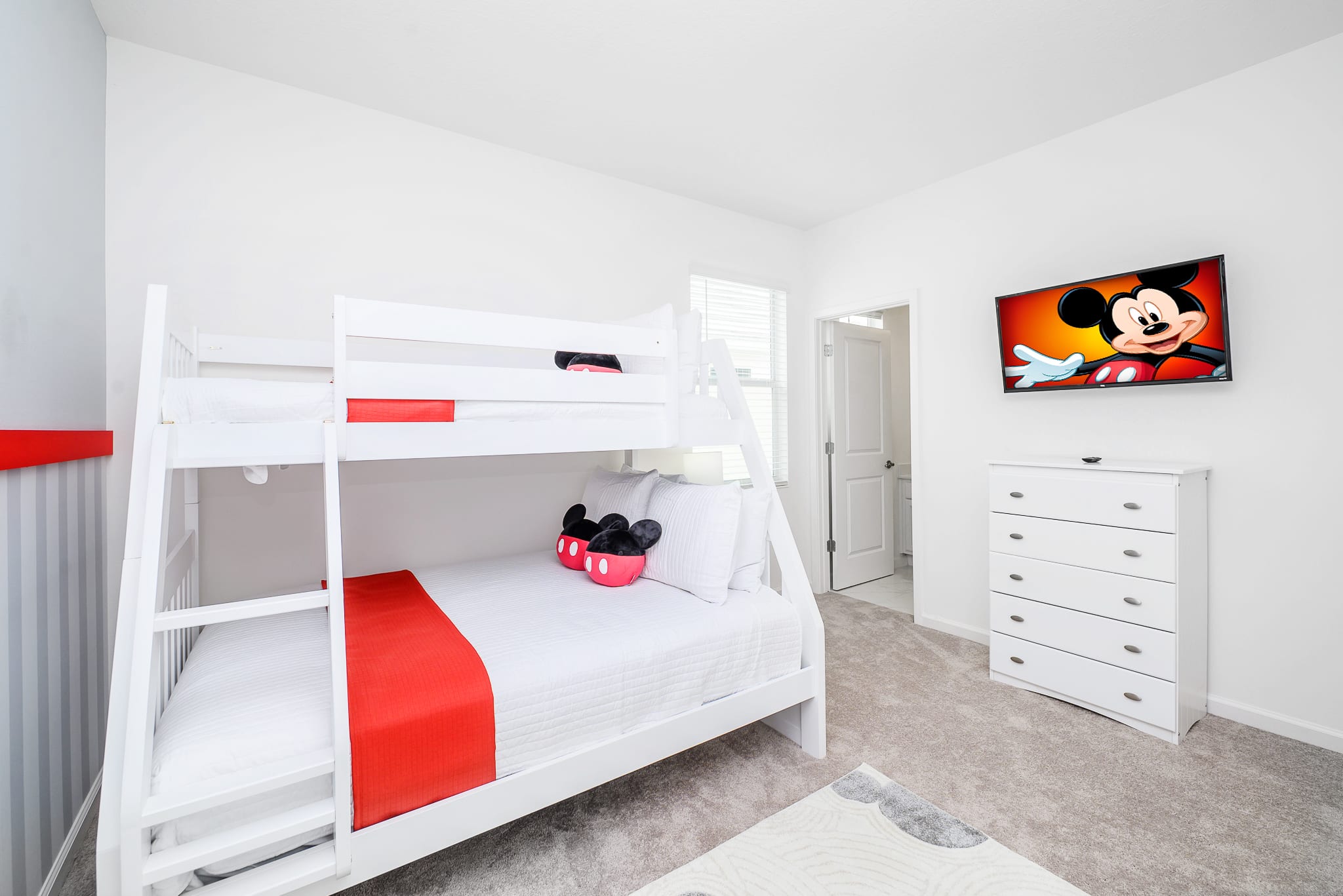 Mickey Mouse Themed Room