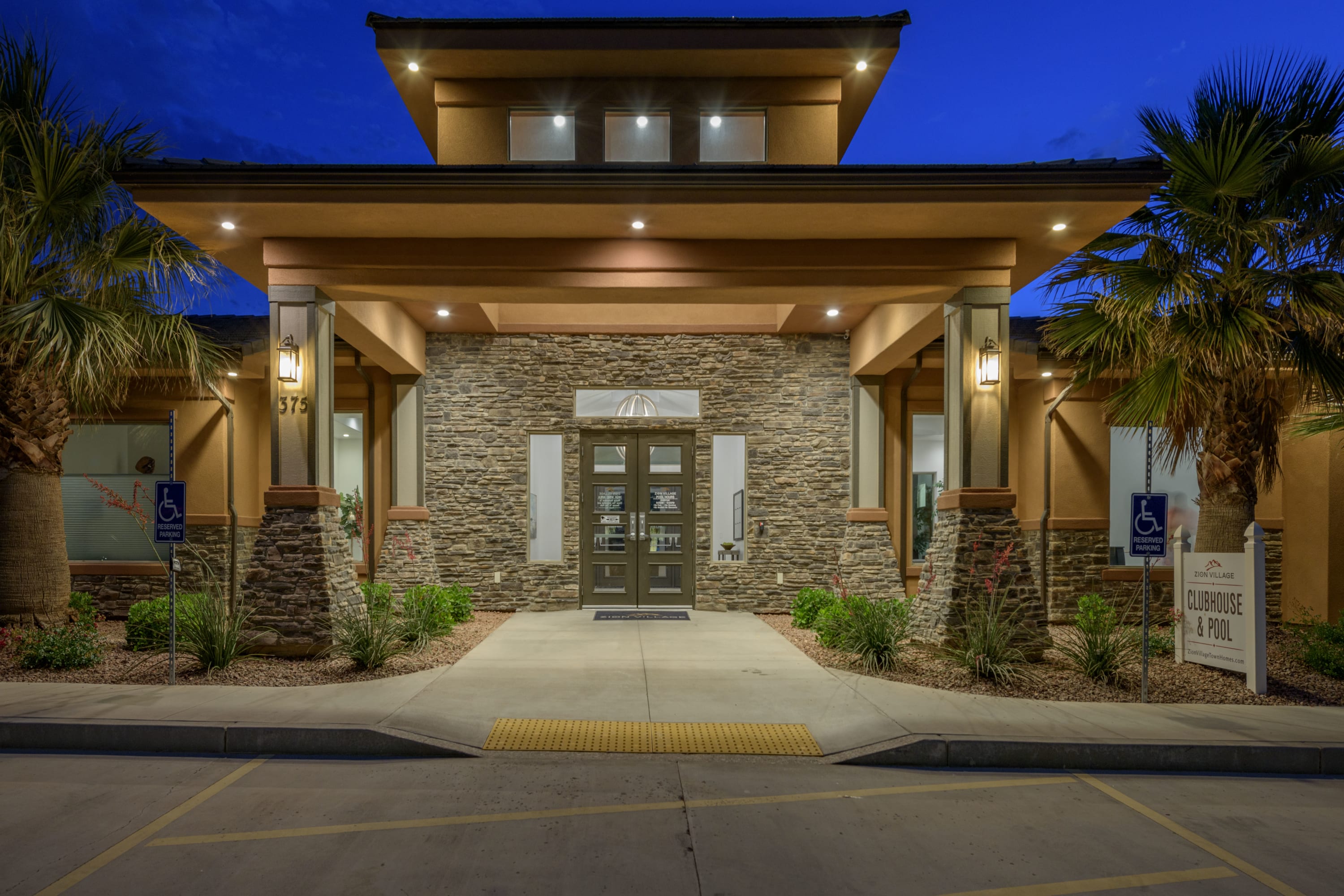 Pool House Entrance