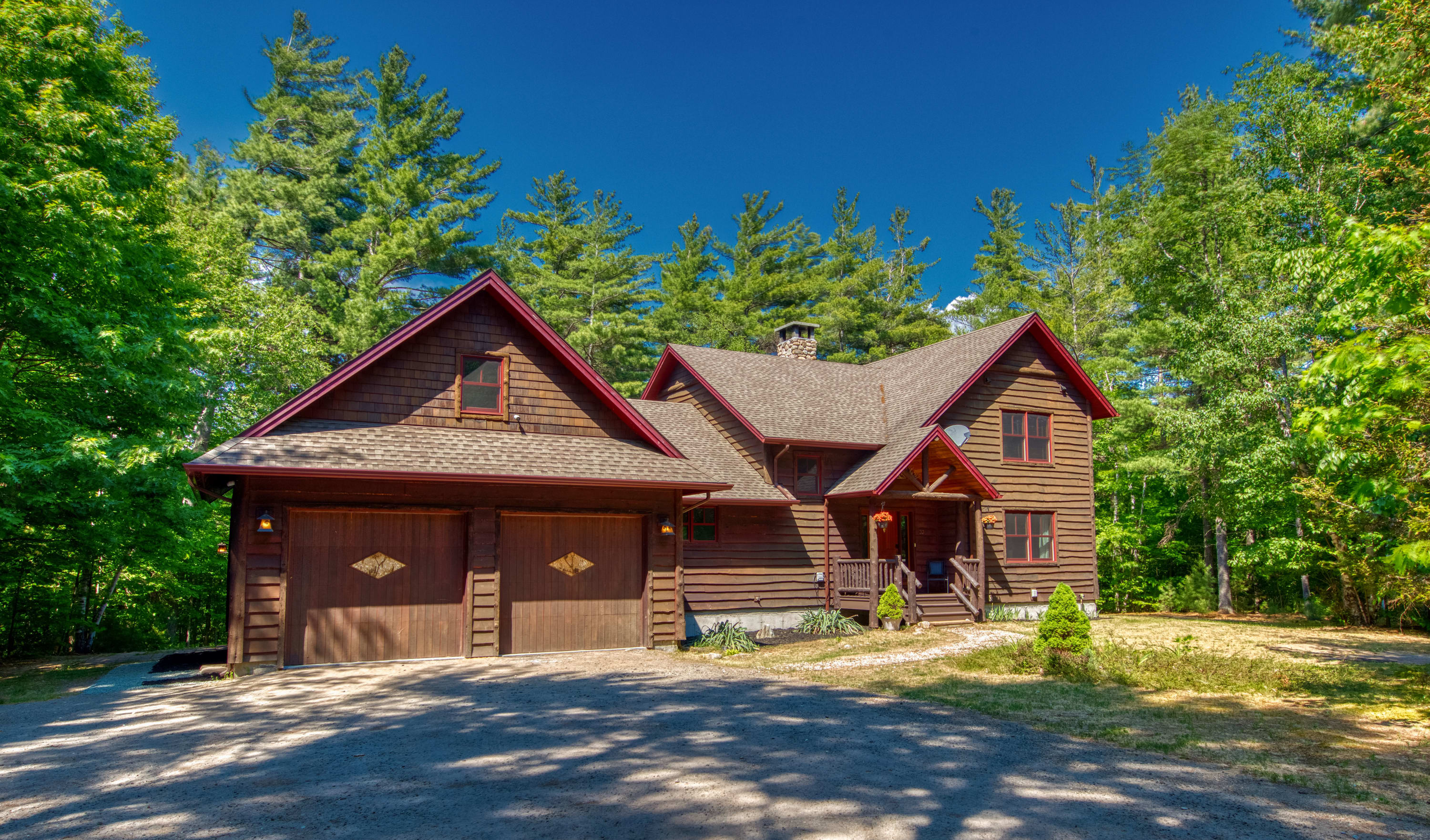 Classic Adirondack style home