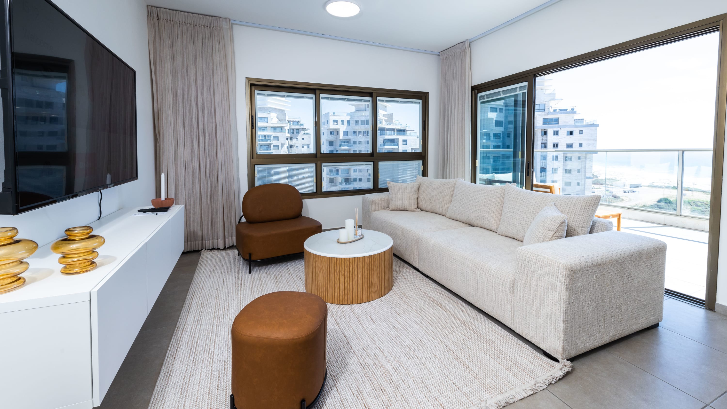 SeaFront Luxurious 3BR Apartment | Mamad β Rishon LeTsiyon, Center District β vacation rental