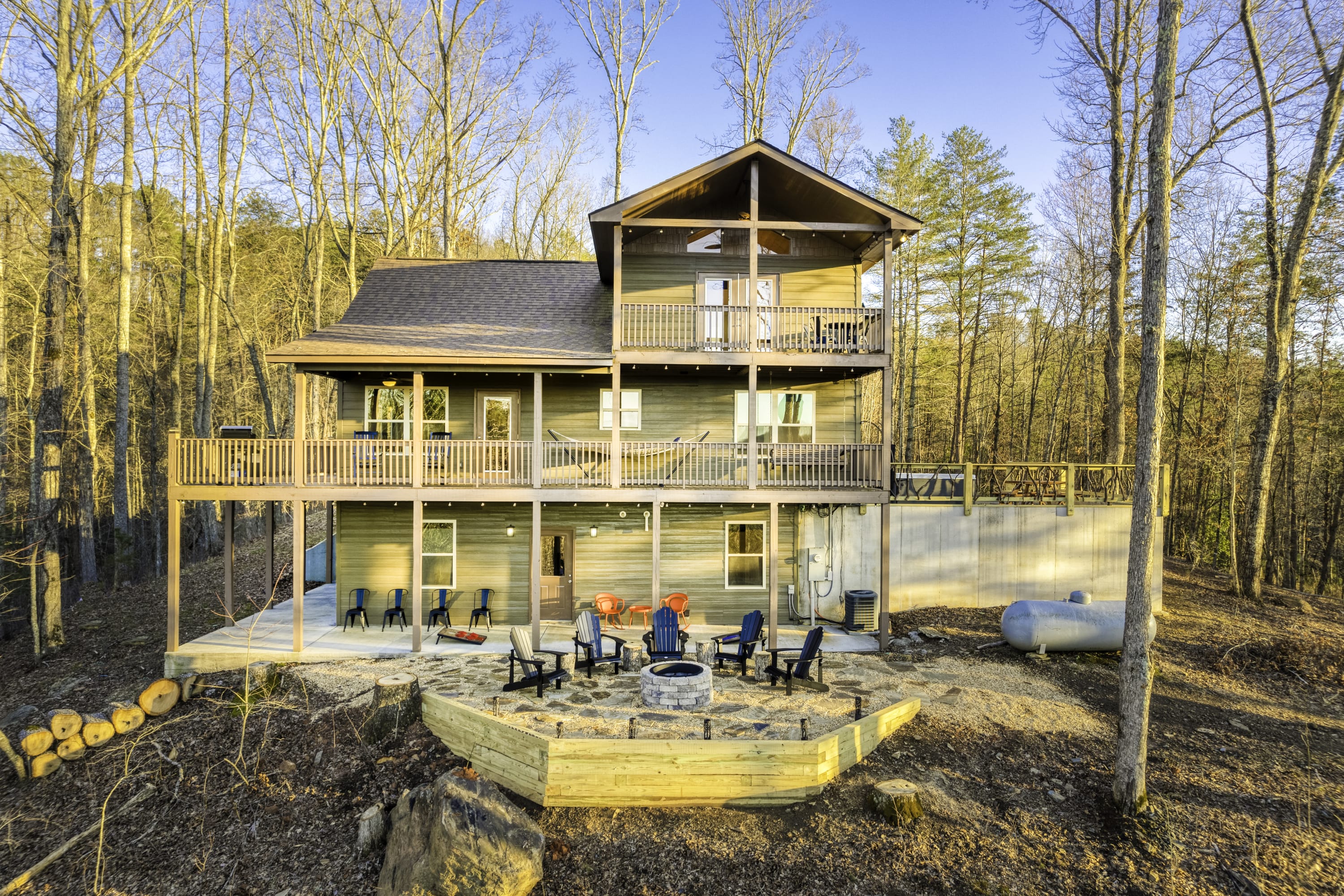 Back View of the House.