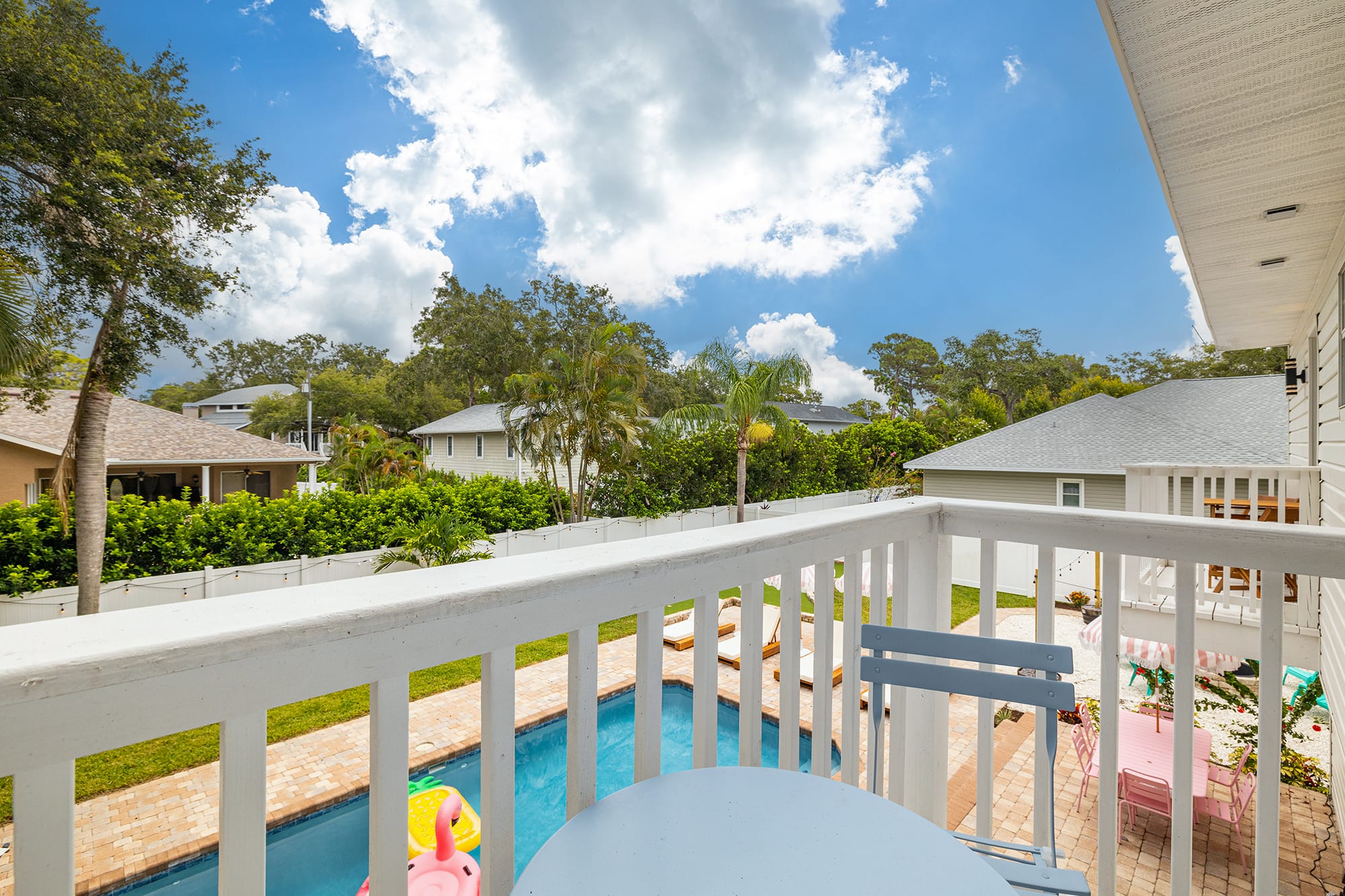 Balcony off of Bedroom #2