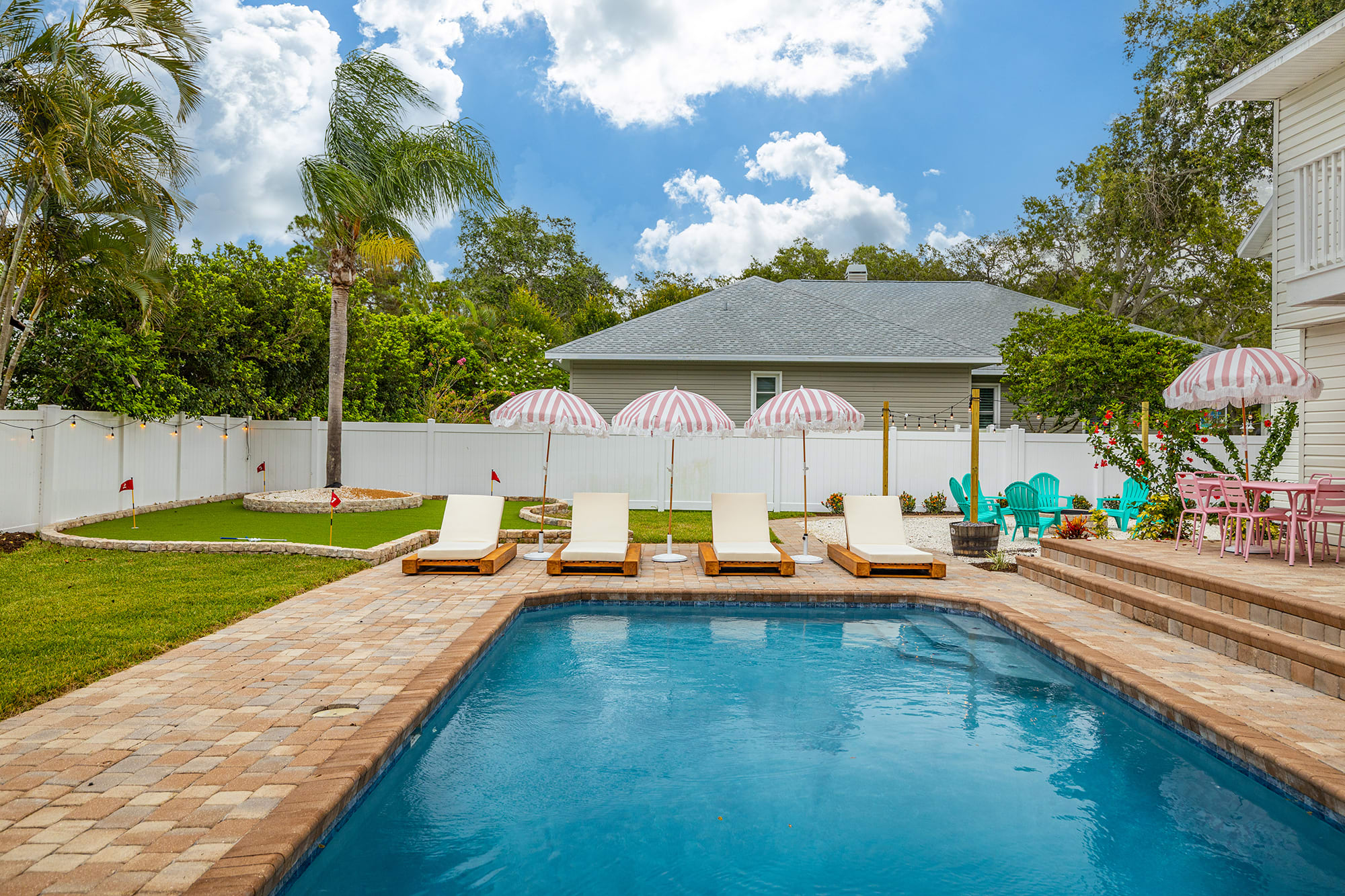 Lounge Around at our beach oasis!