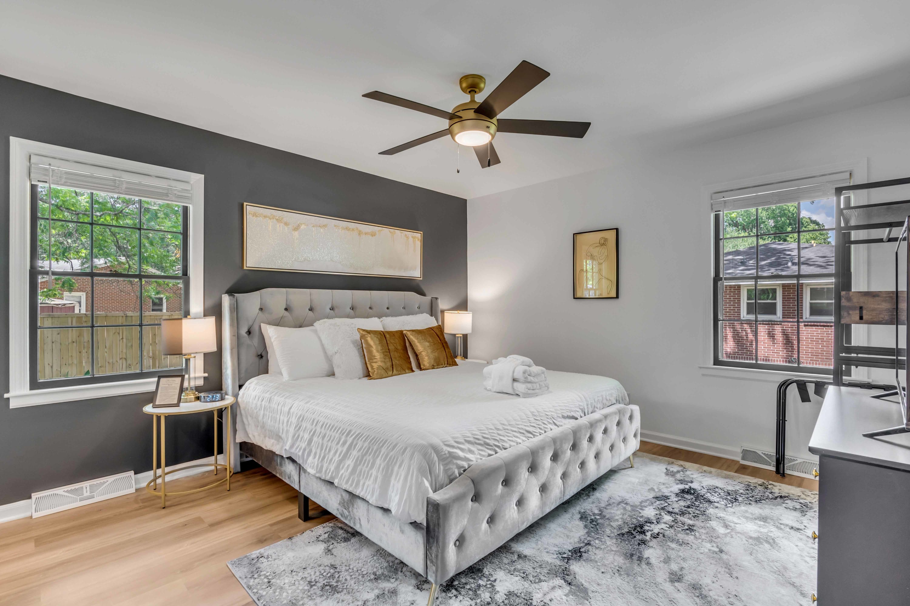 Primary bedroom- King Bed