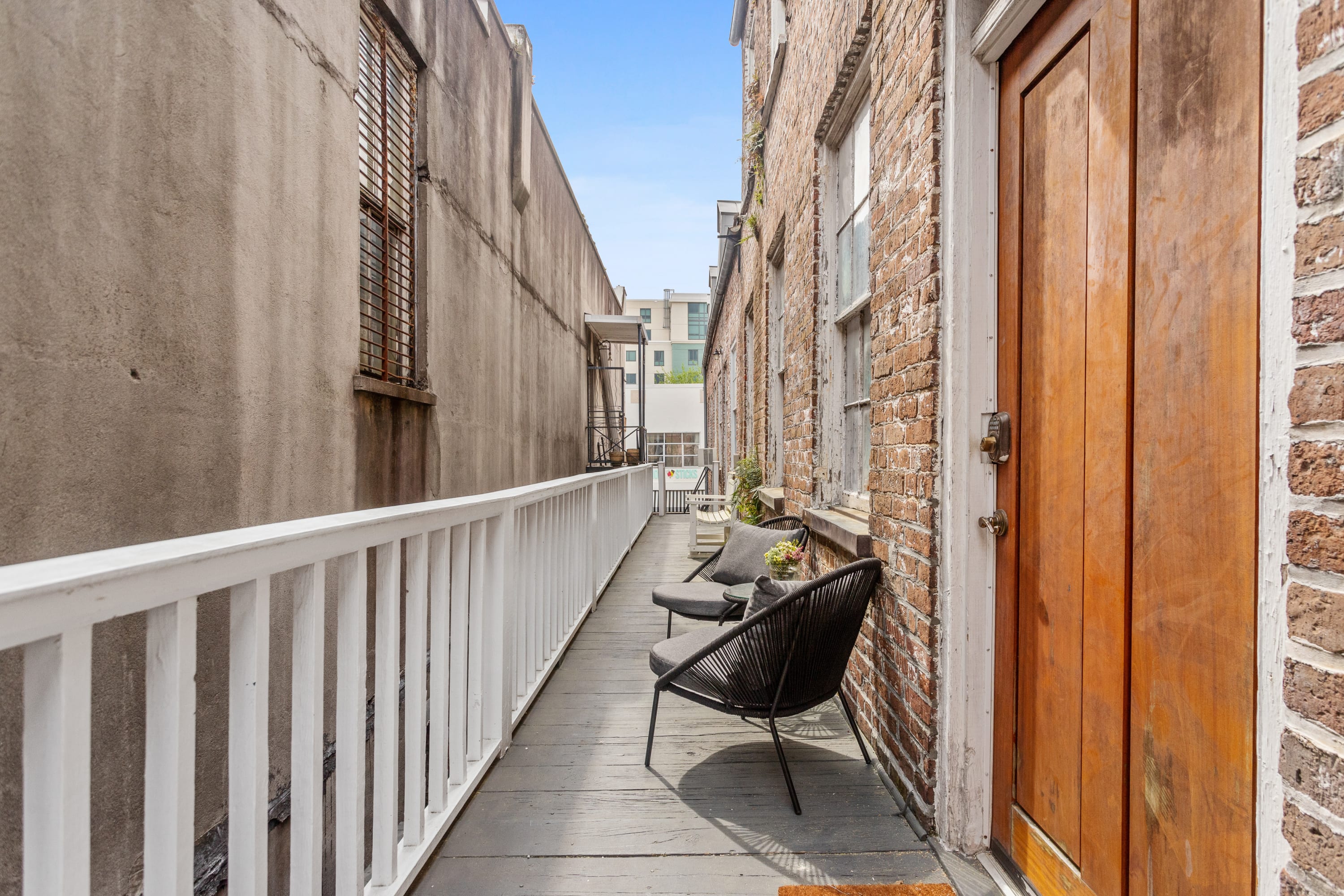 Outdoor seating space for your group