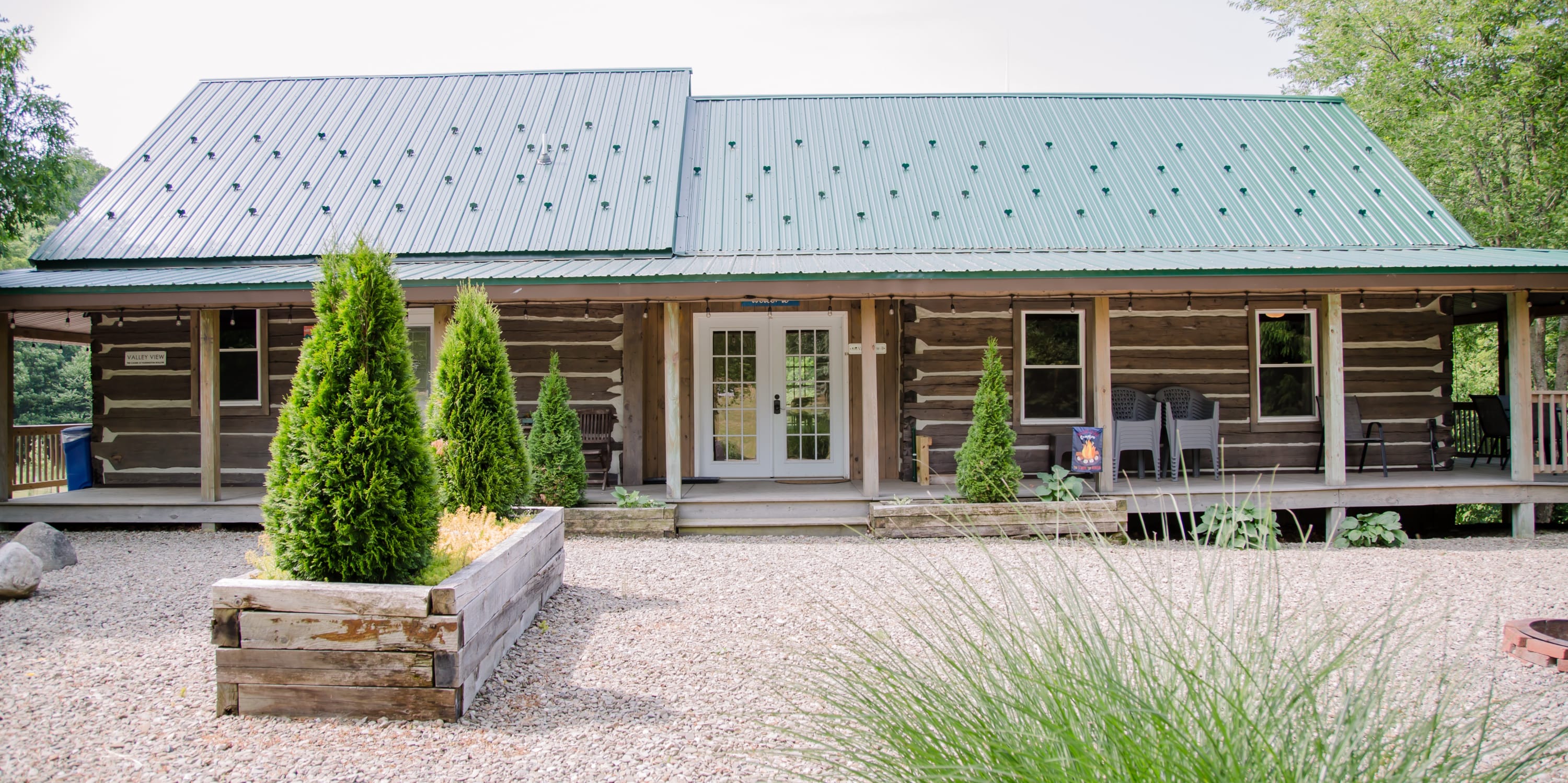 Valley View A and B - Rustic Log Cabin — Cherry Creek, NY — vacation rental