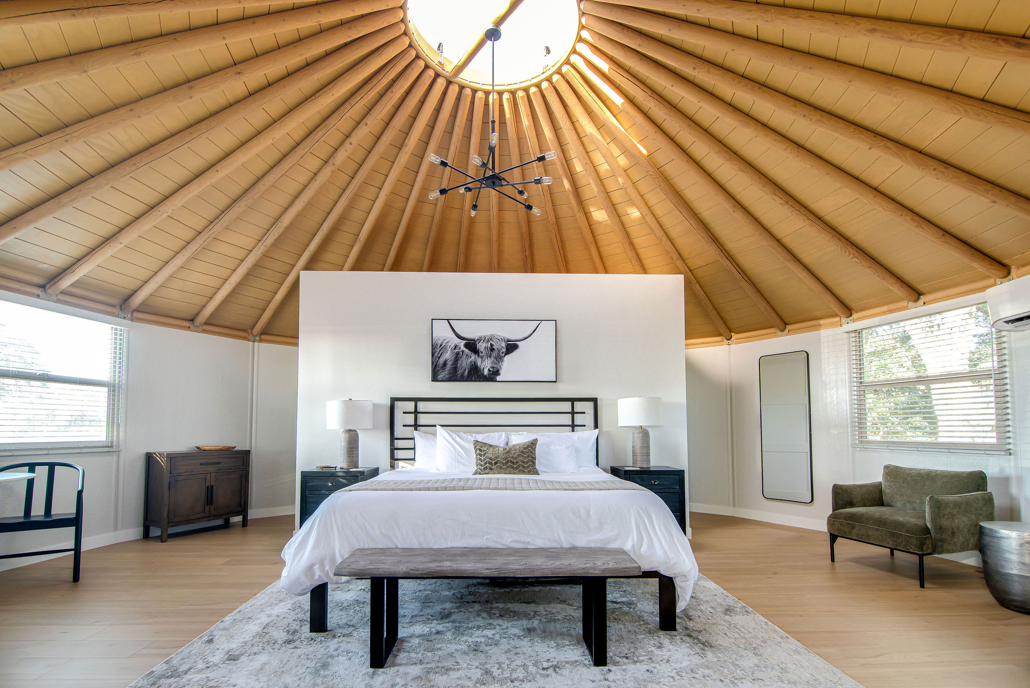 modern yurts