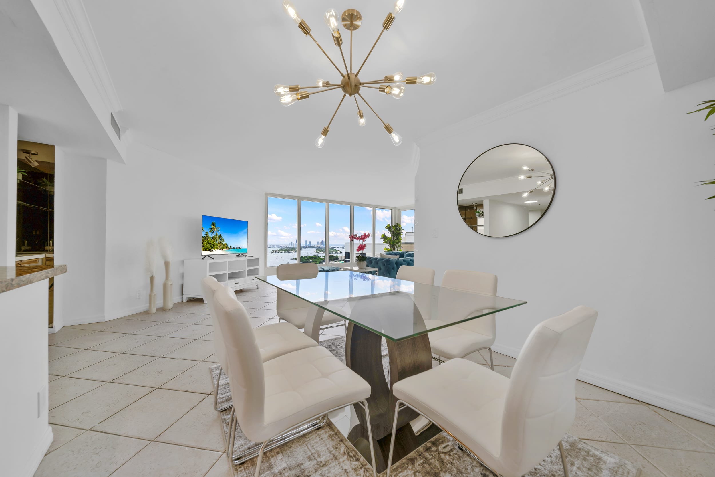 Open Living Bay Views | 36th Floor | StayCozy