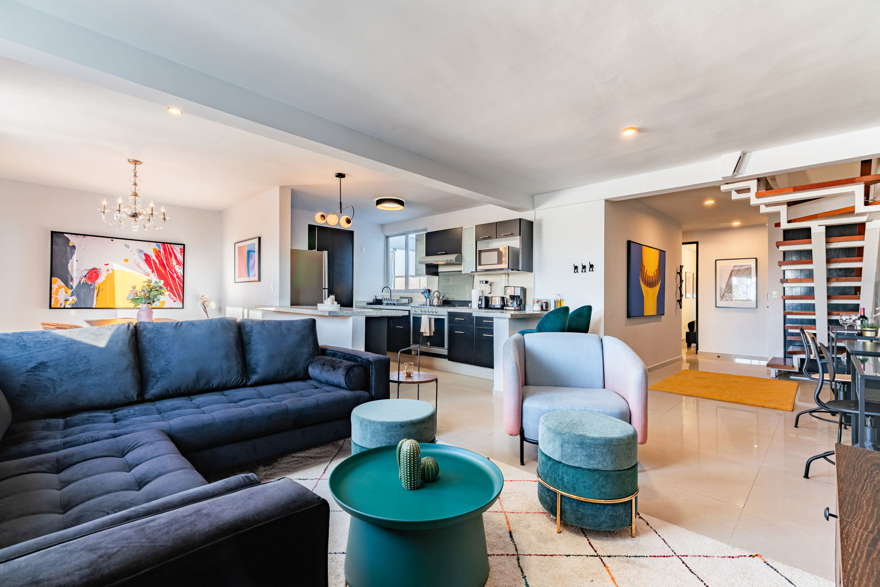 City Views & Workspace in Central Roma Penthouse — Ciudad de México, Ciudad de México — vacation rental