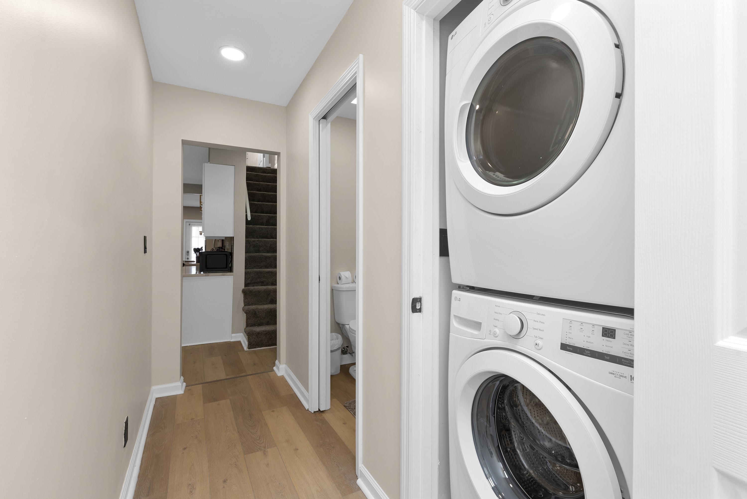 In Unit washer and dryer