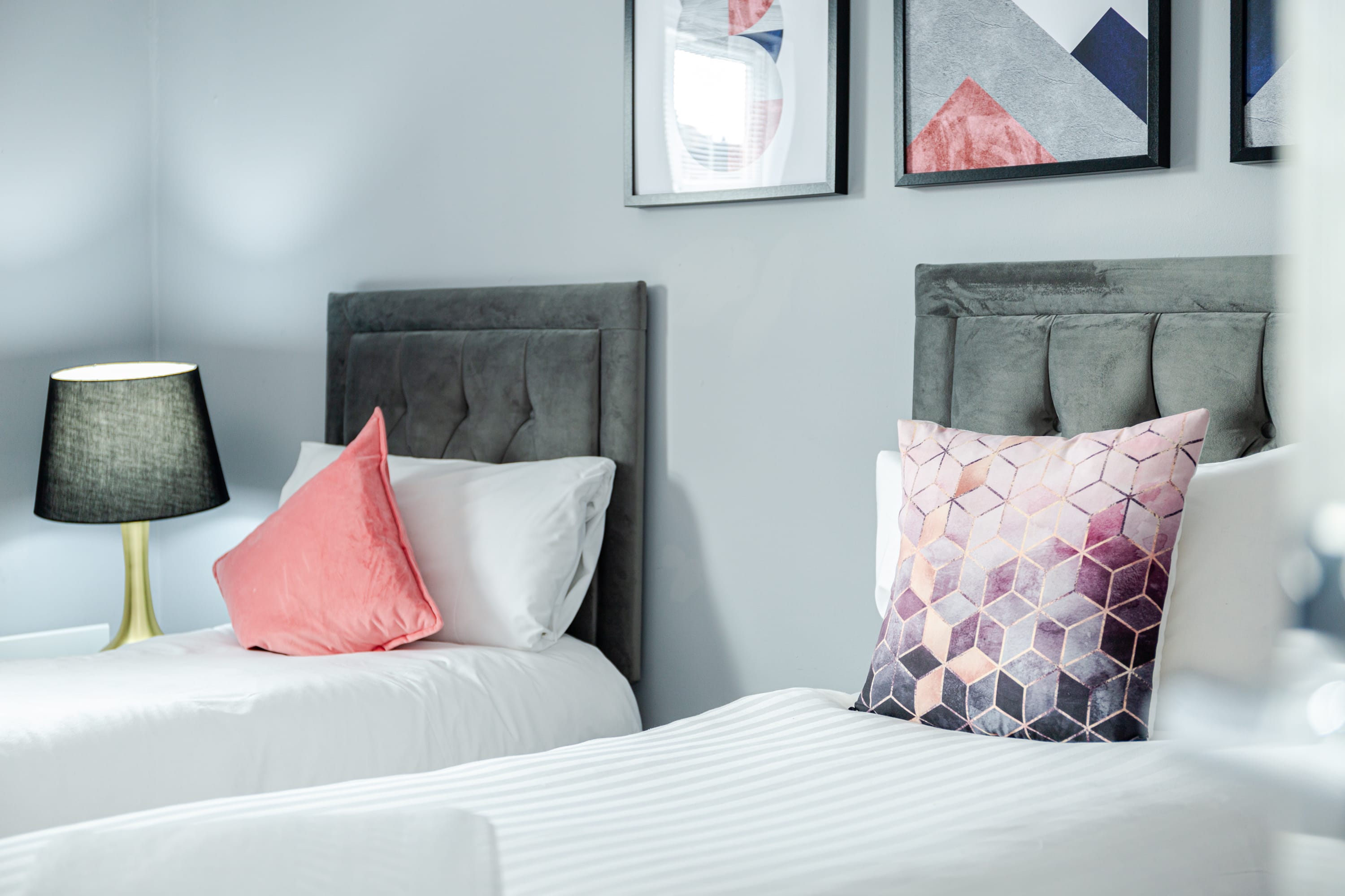 View 2-Bed Flat | Trafford Centre | Sleeps 5 | Parking in White Star Court M44 6QN 2-Bed Flat | Trafford Centre | Sleeps 5 | Parking in White Star Court M44 6QN - Property image 13 - VivreStays