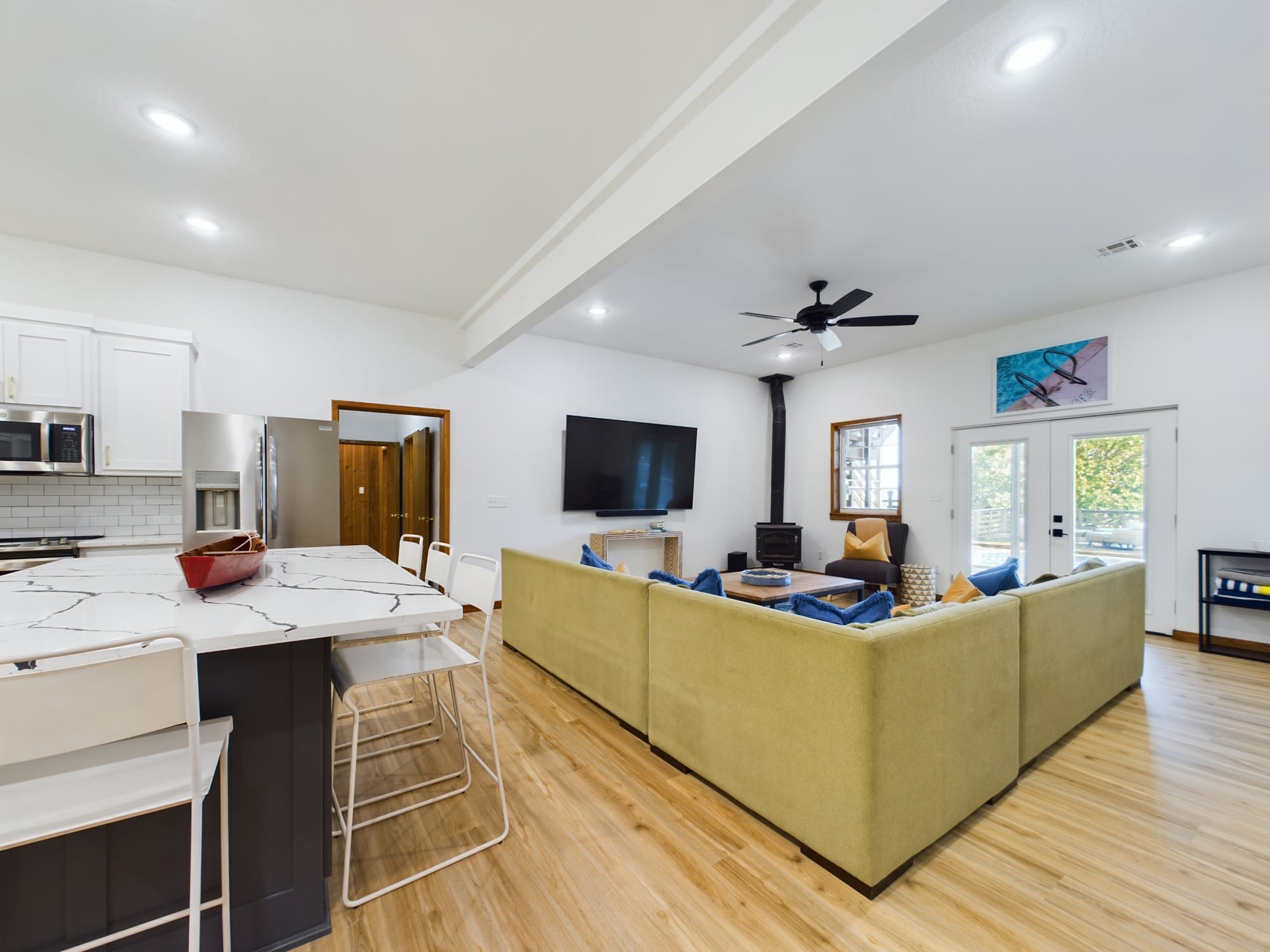 Basement living space