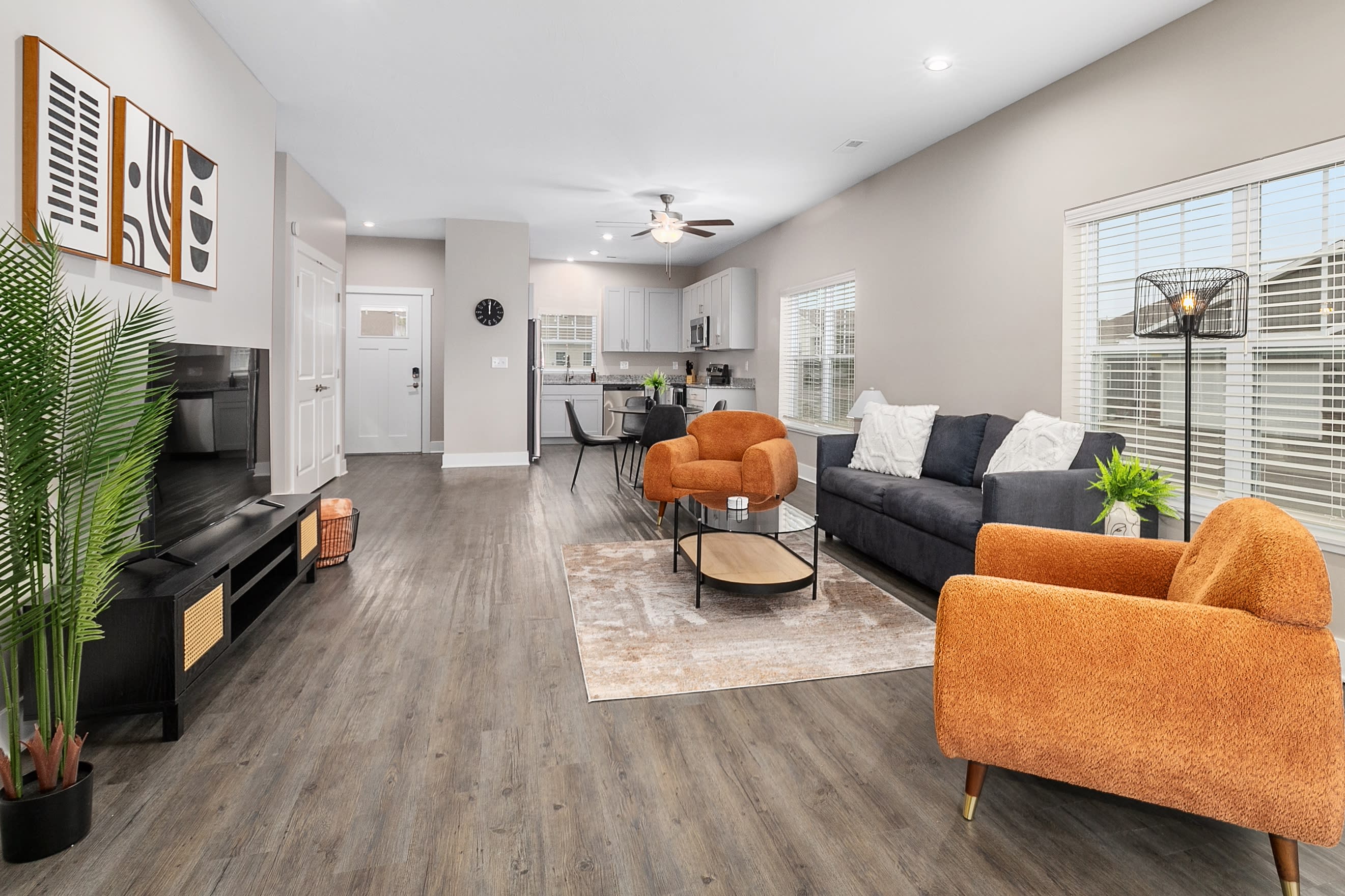 Modern New Build 2BR + 2BA Condo w/ Garage + Patio — Grandville, WY — vacation rental