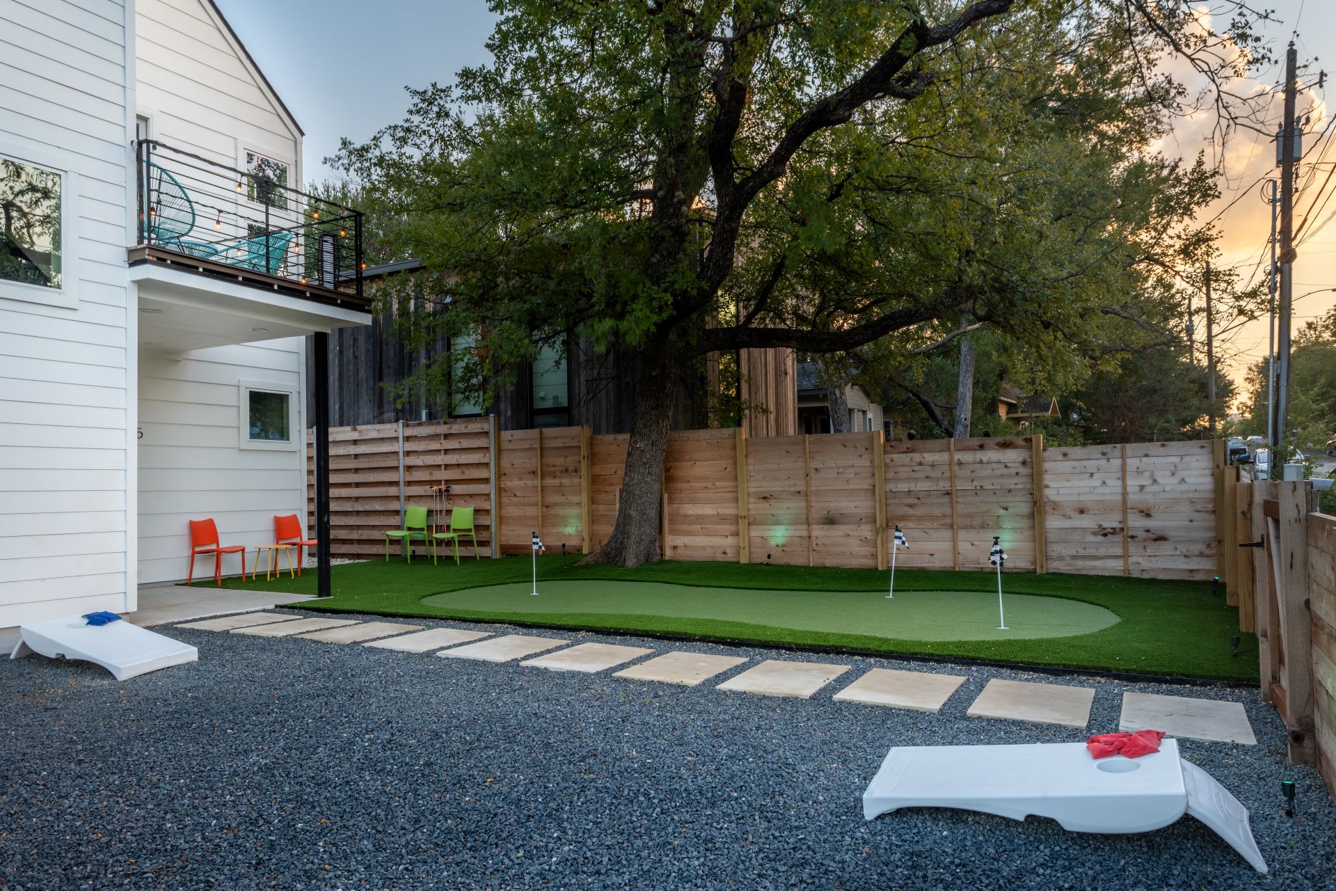 Putting Green and Outdoor Games