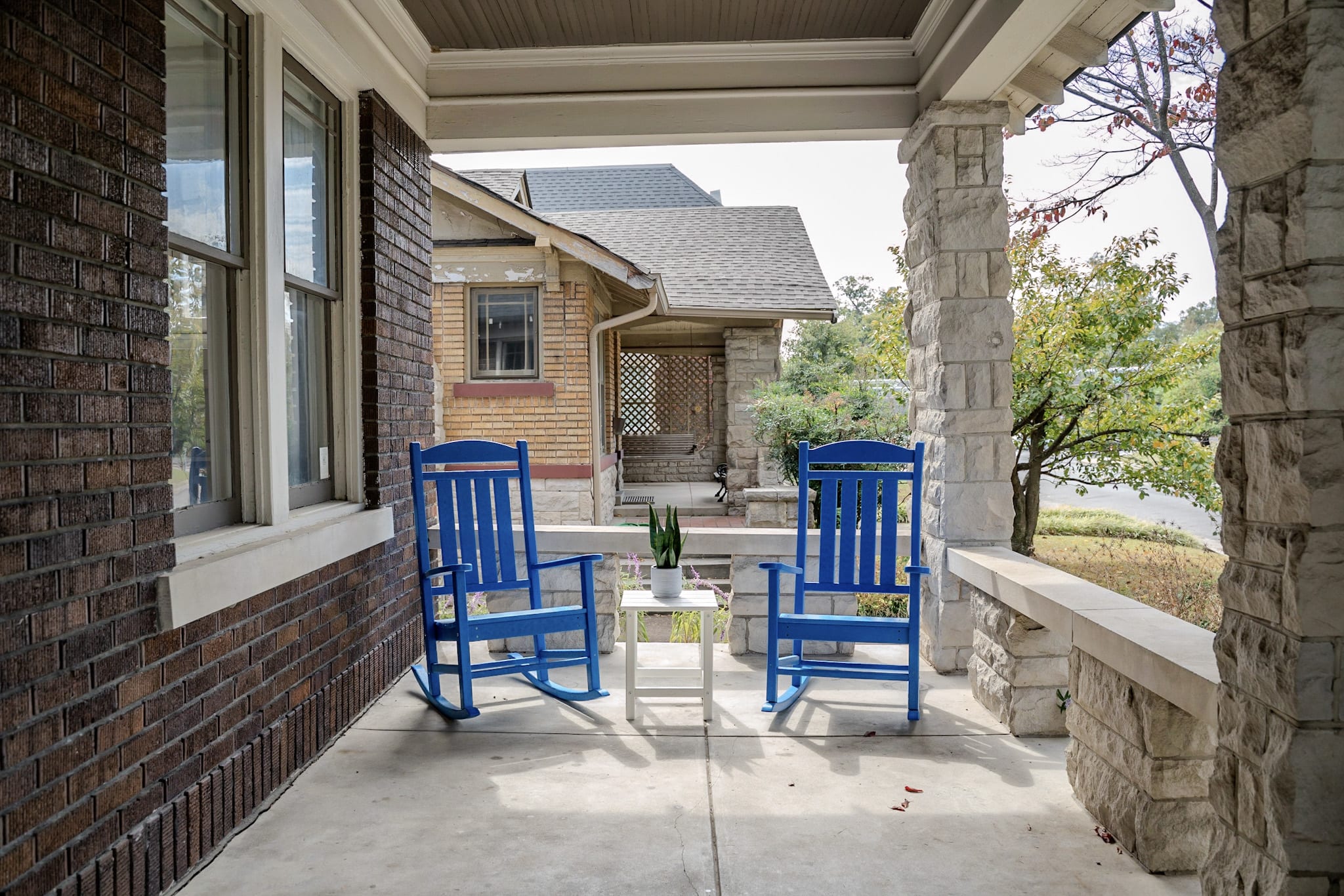 Sit and relax on the front porch!