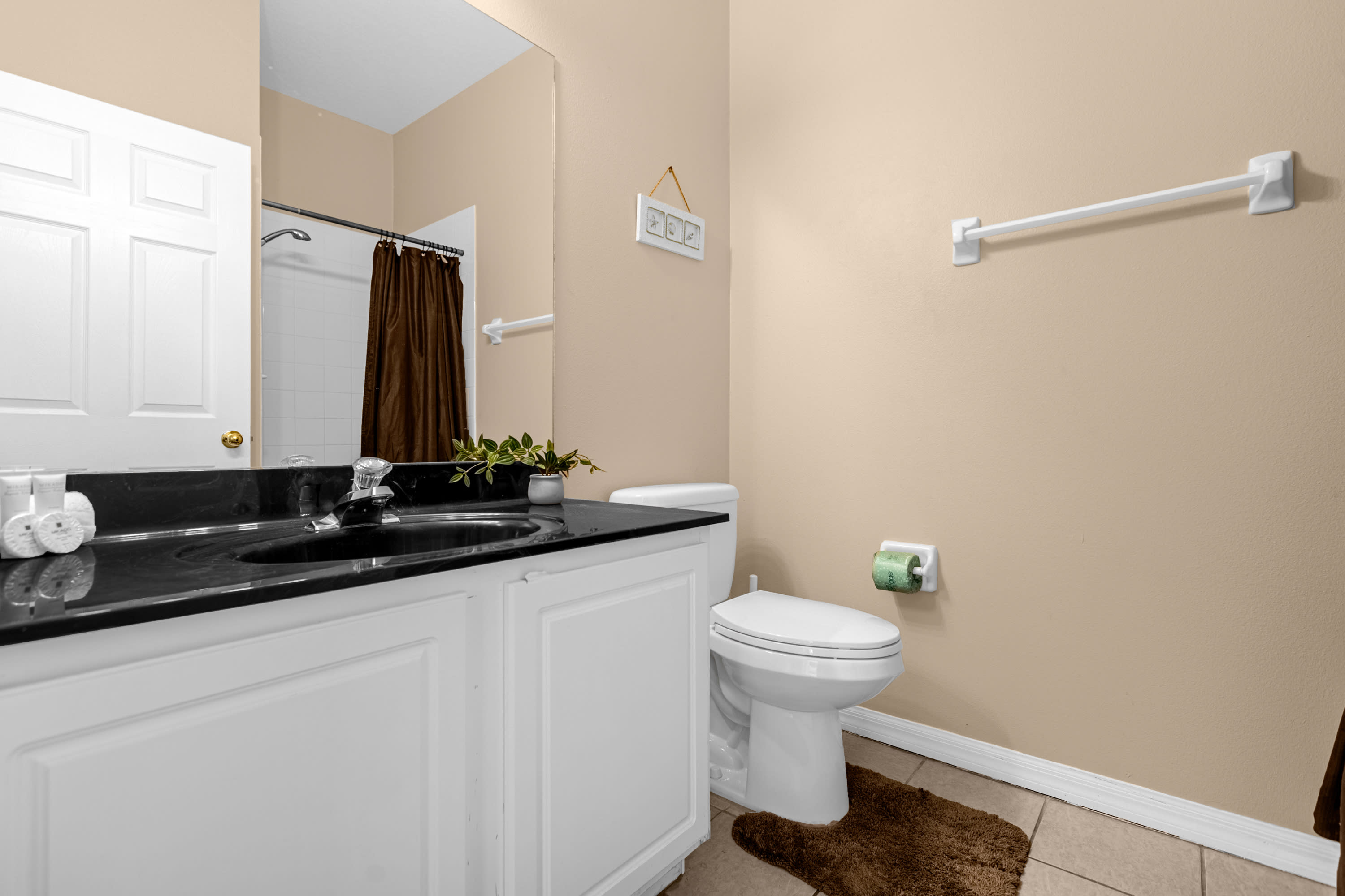 Functional Bathroom With Elegant Details And Neutral Tones