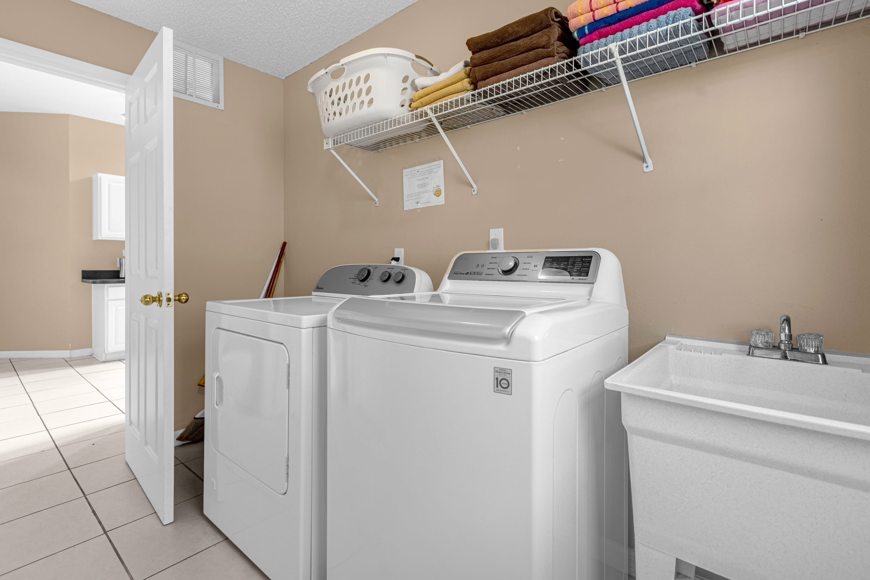 In home laundry machines