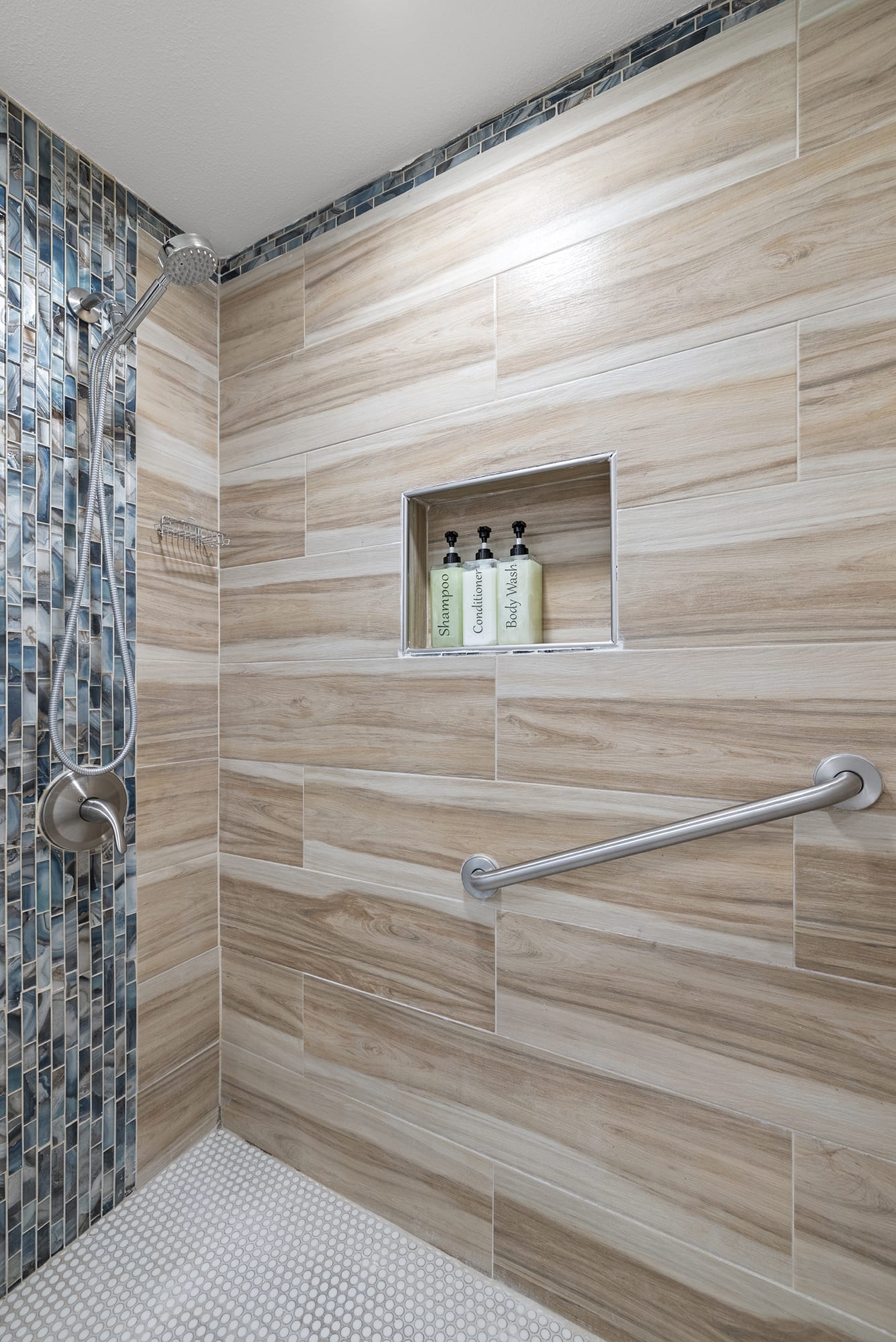 Shower in Master Bathroom