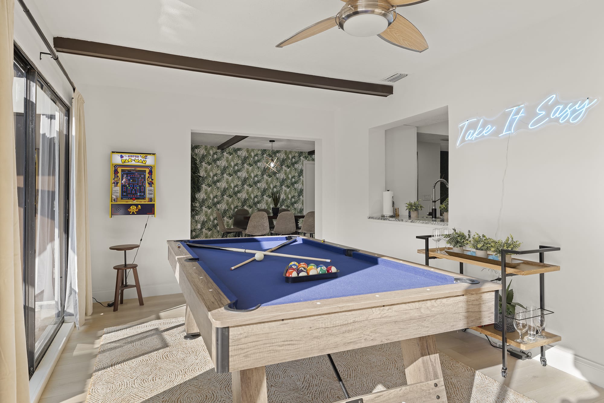 Game Room w/ Pool Table