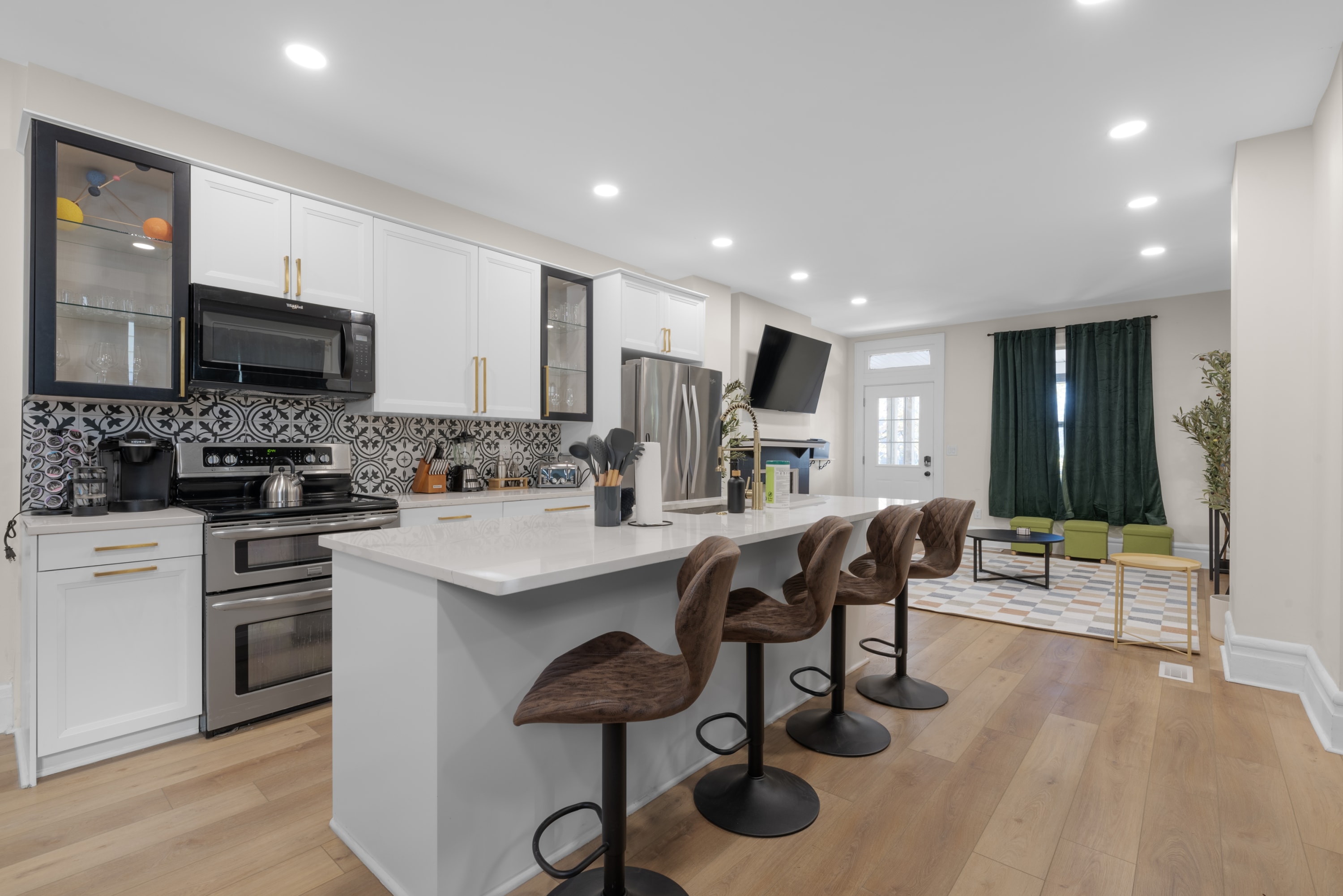 Fully Stocked Kitchen