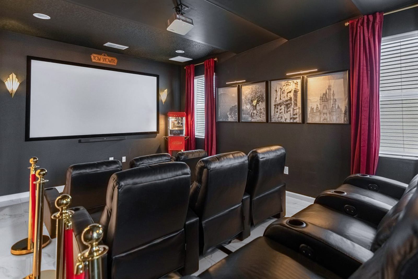 In Home Movie Theater