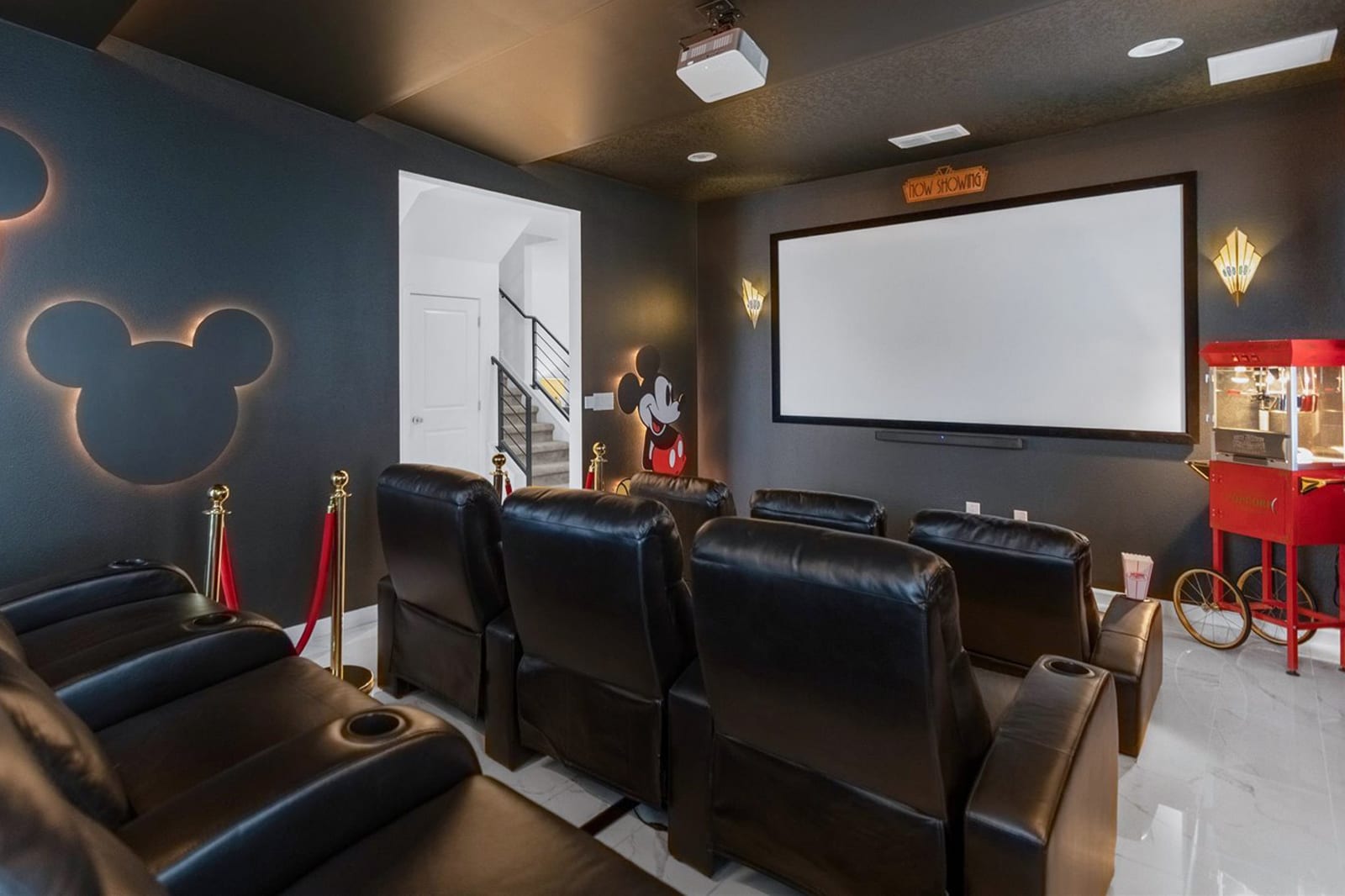 In Home Movie Theater