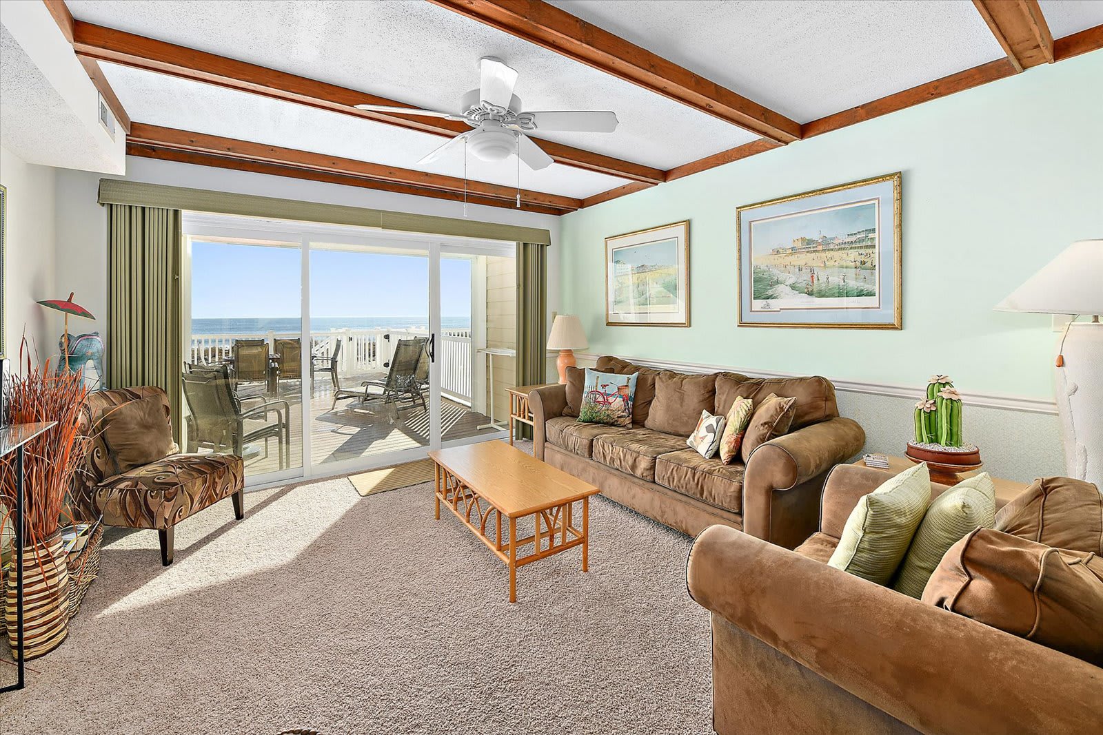 Large Four Bedroom Direct Oceanfront Townhome | Photo 2