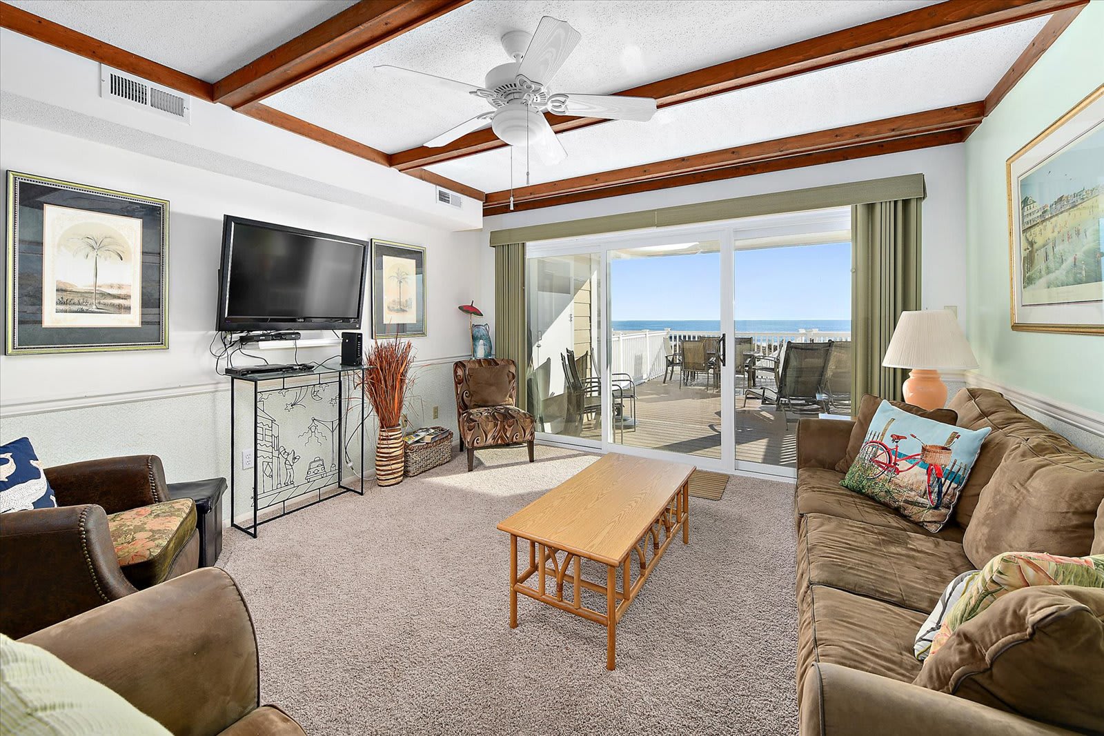 Large Four Bedroom Direct Oceanfront Townhome | Photo 3