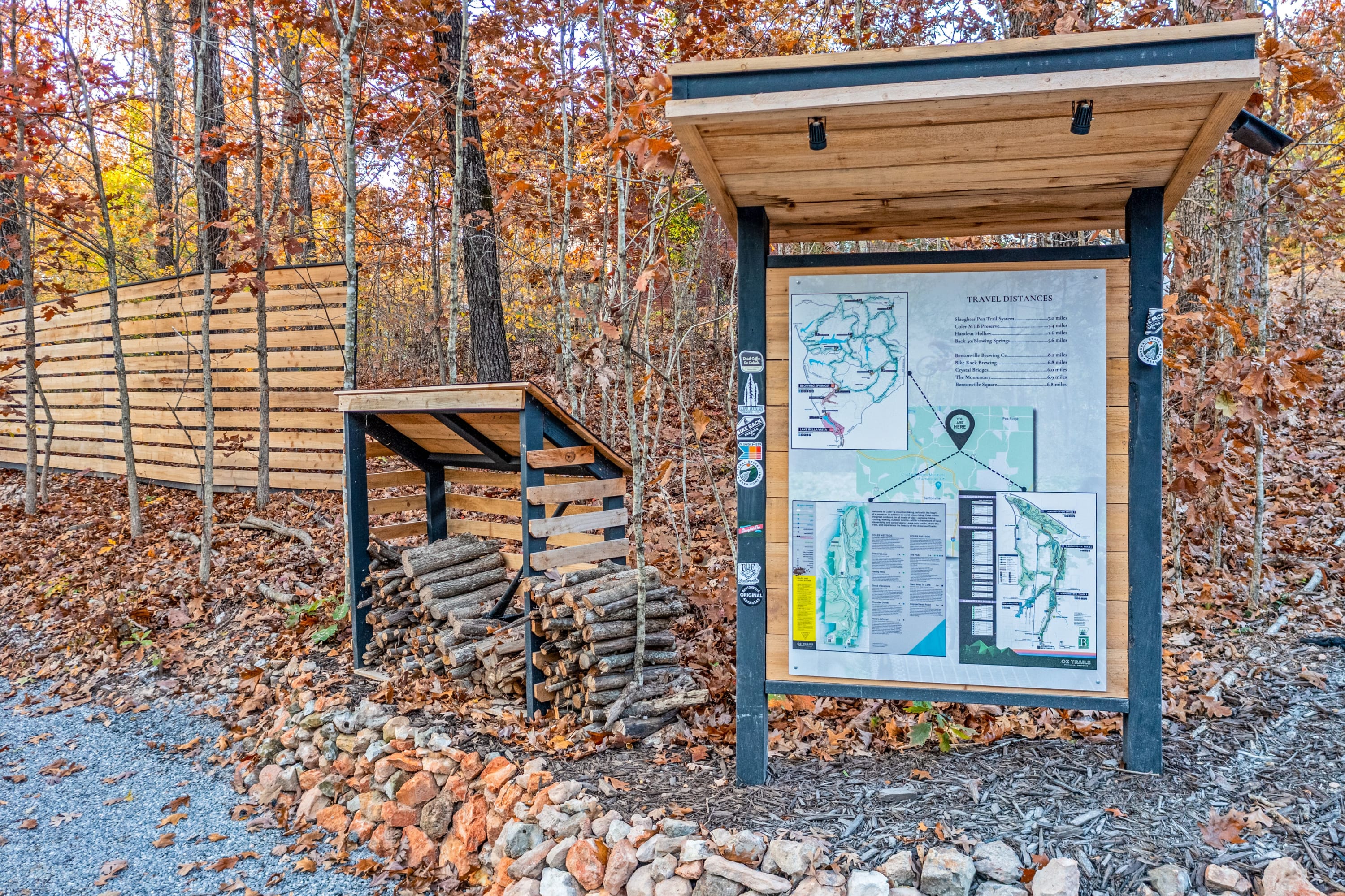 How close are we to the trails? Check out the trailhead map for more info!