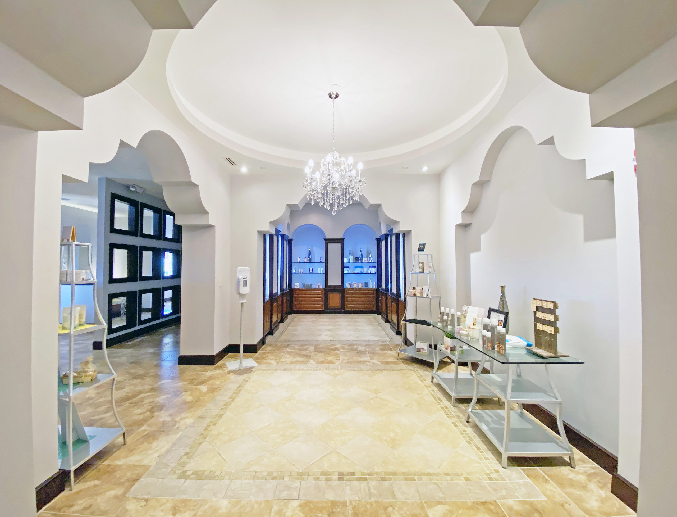 Indulge In Relaxation At The Spa With Its Elegant And Welcoming Lobby