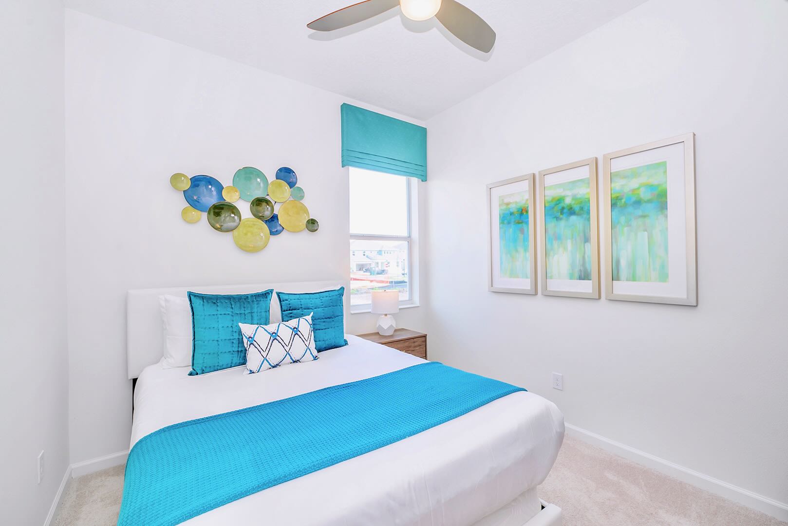 Spacious Room With A Queen Bed And A Smart TV For Relaxation And Entertainment