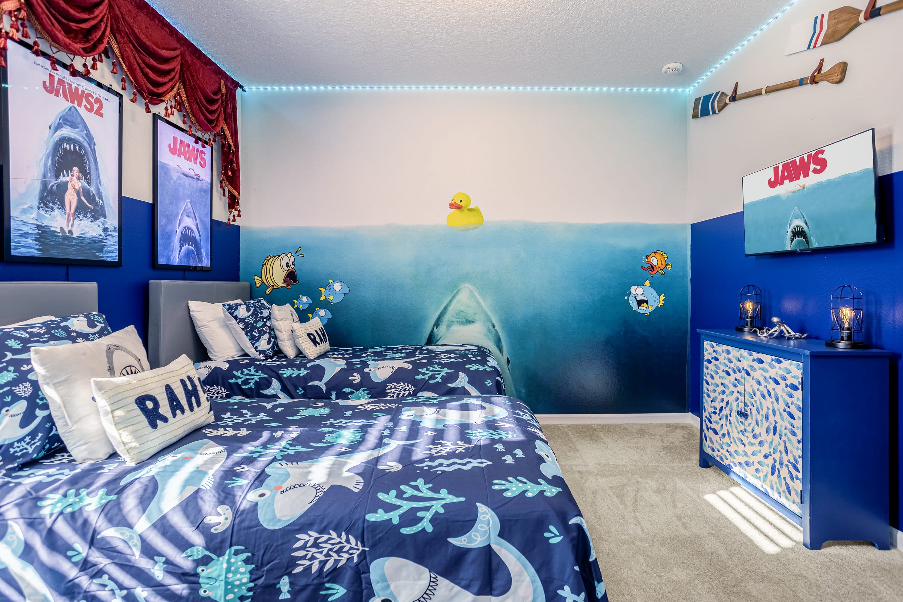 Jaws Themed Bedroom