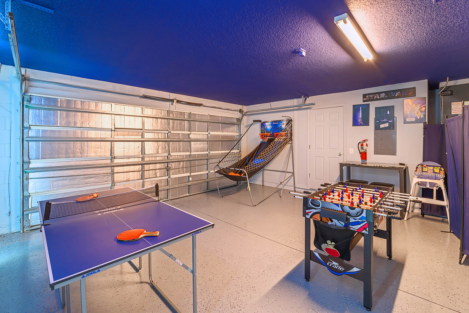 Private Games Room with Table Tennis and More