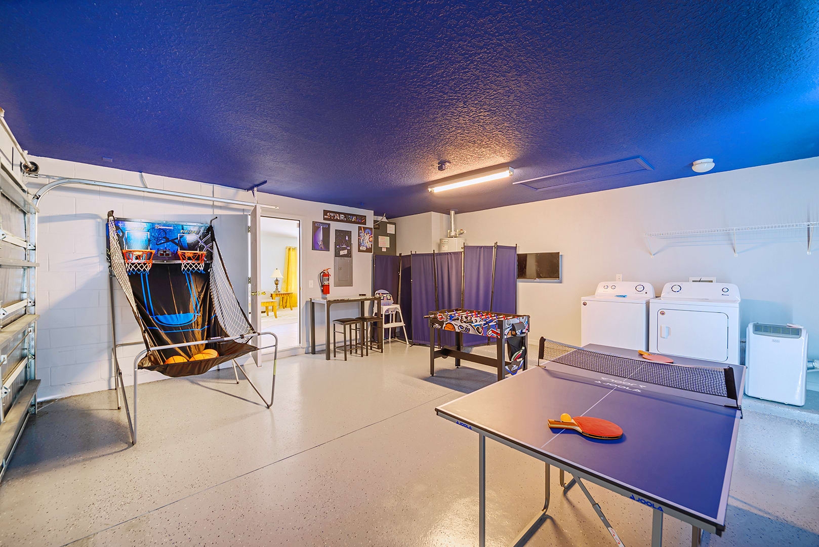 Private Games Room with Table Tennis and More