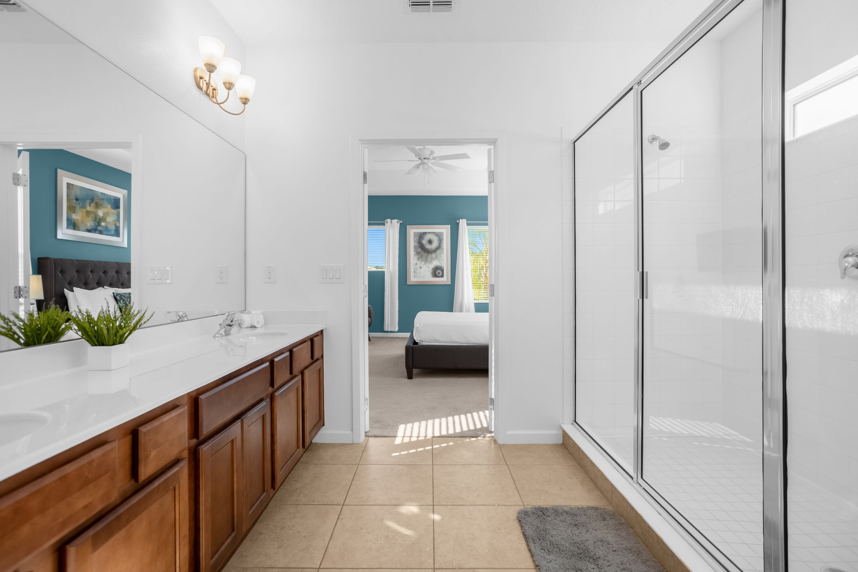 Large Walk-In Shower