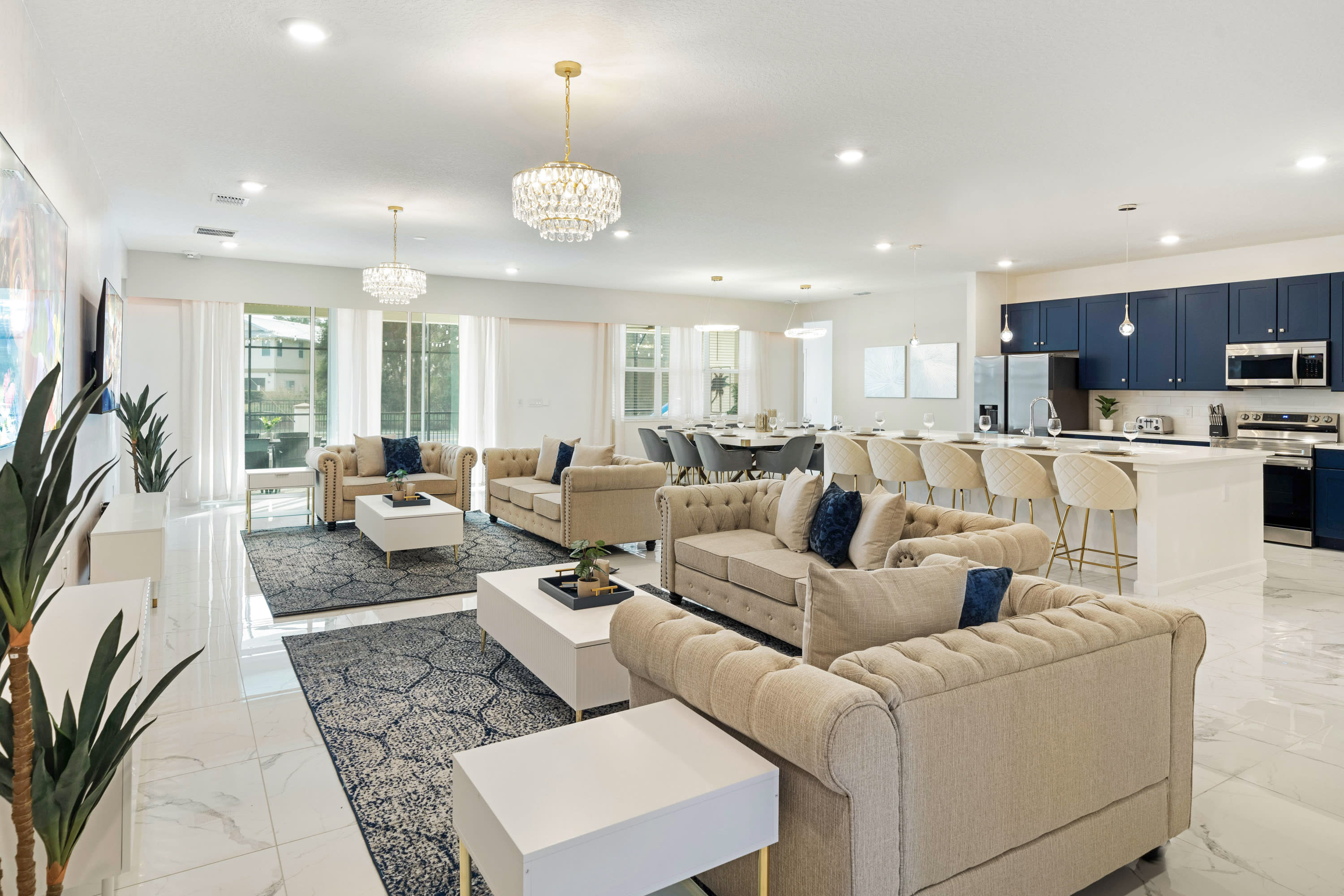 Upstay 15BR Villa w Games Room Pool Cinema 5