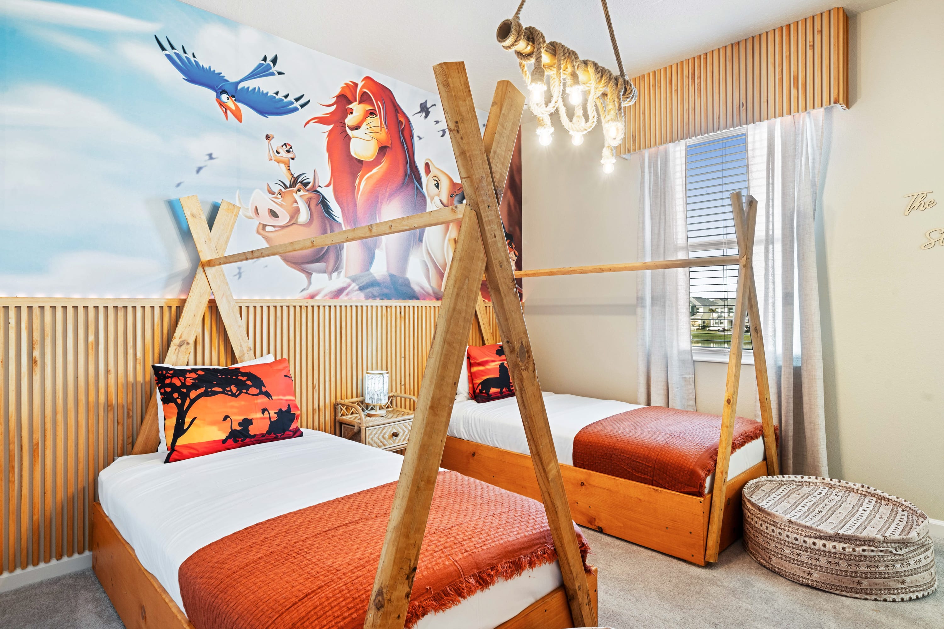 The LIon King themed room