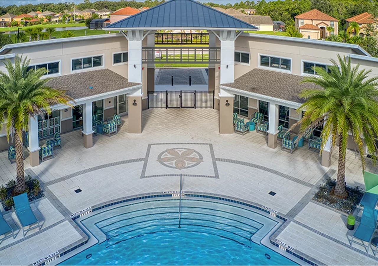 Located at the Veranda Palms Resort