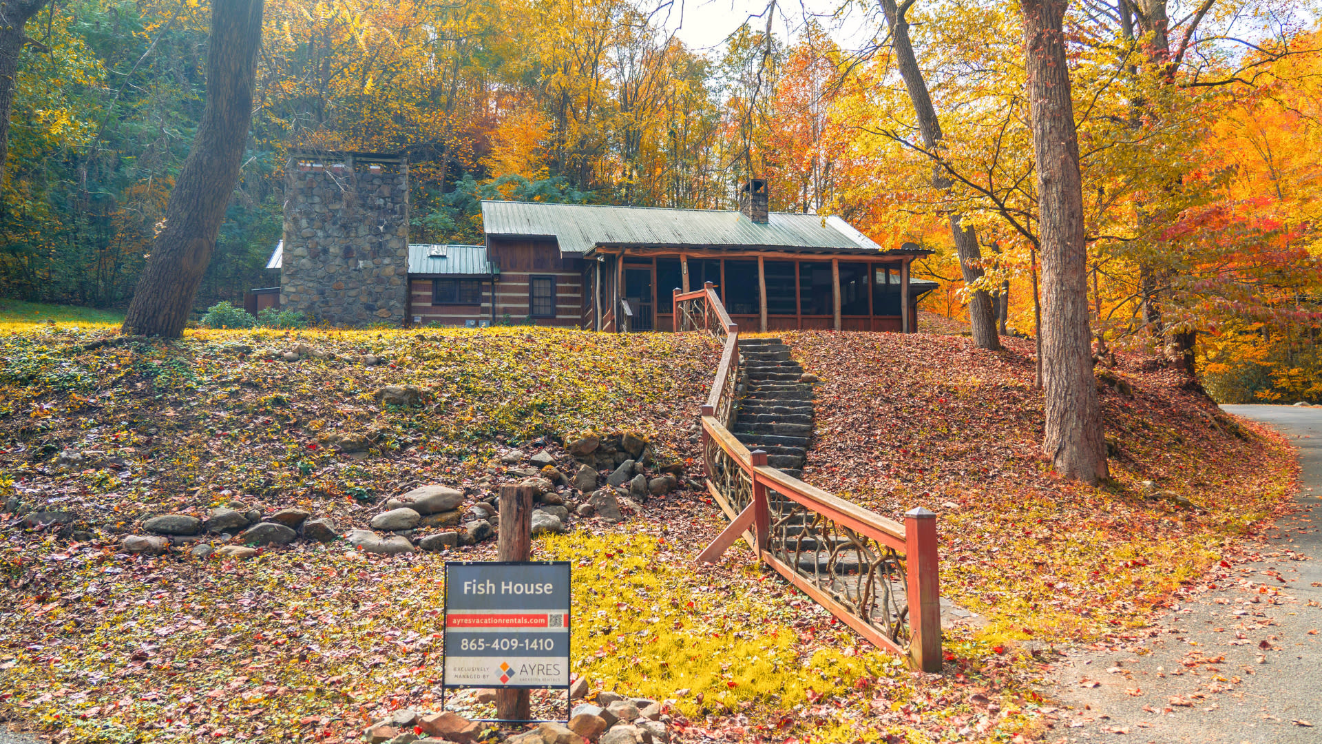Lindsey Mill — 120-Year-Old Log Cabin on Trout Stream